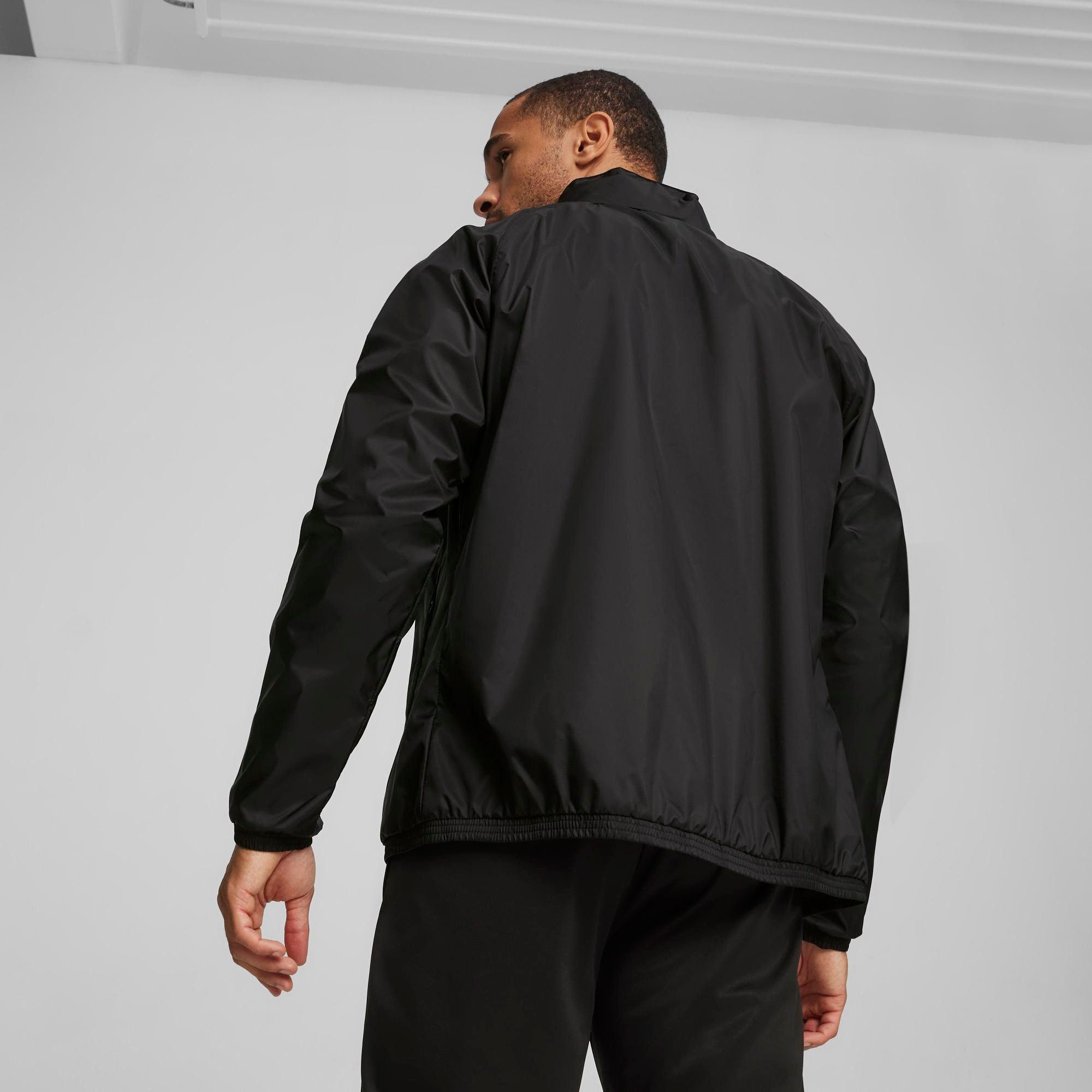 PUMA Trainingsjacke TEAMGOAL ALL WEATHER JACKET moderne Optik, mit leistungsstarken Materialien, mit Kapuze – Bild 2 von 5
