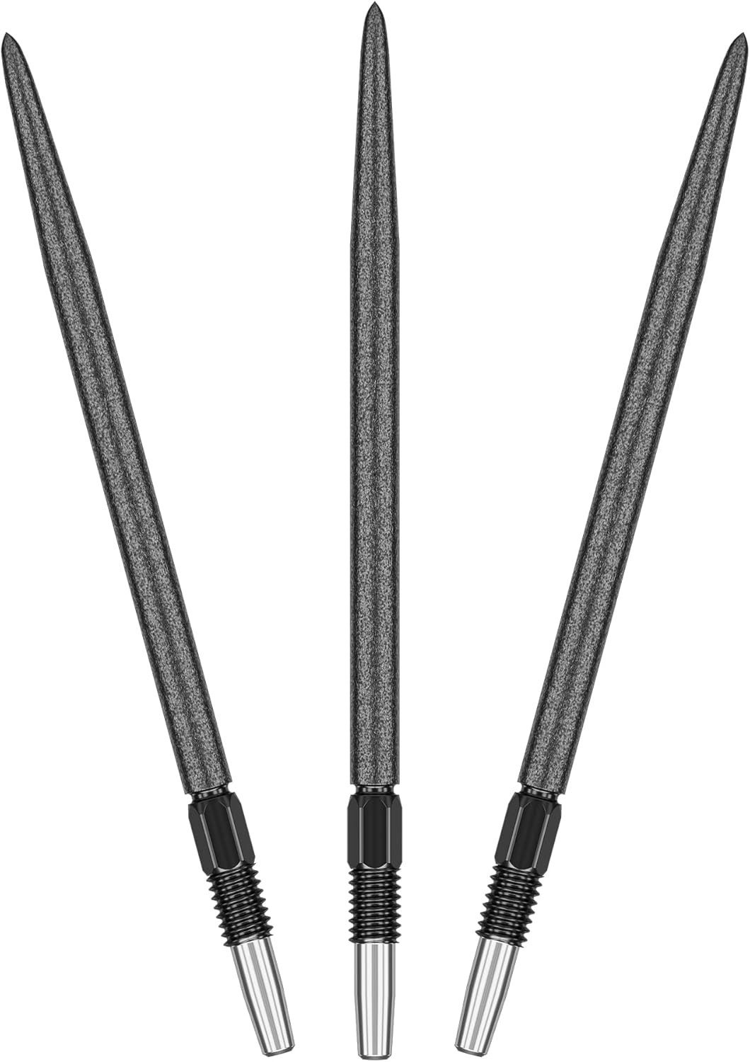 TARGET DARTS Dartpfeil 2 Pack Swiss Point SLK Luke Littler Dartspitzen (6 Stück) 42MM Schwarz
