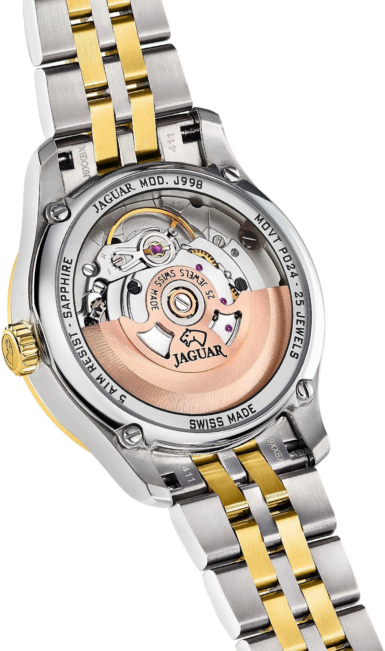 Jaguar Automatikuhr J998/1, Armbanduhr, Damenuhr, Swiss günstig online kaufen