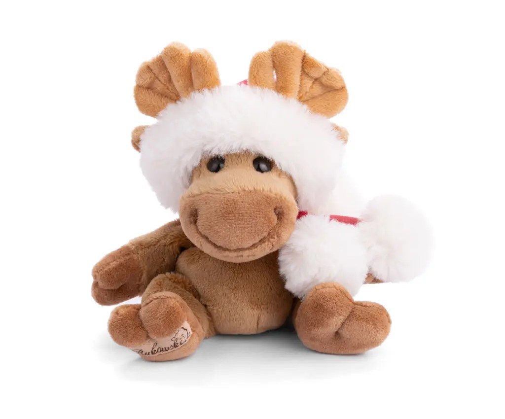 Bukowski Kuscheltier Bukowski Elch Baby Benny Xmas 15 cm Plüschtier Stoffelch