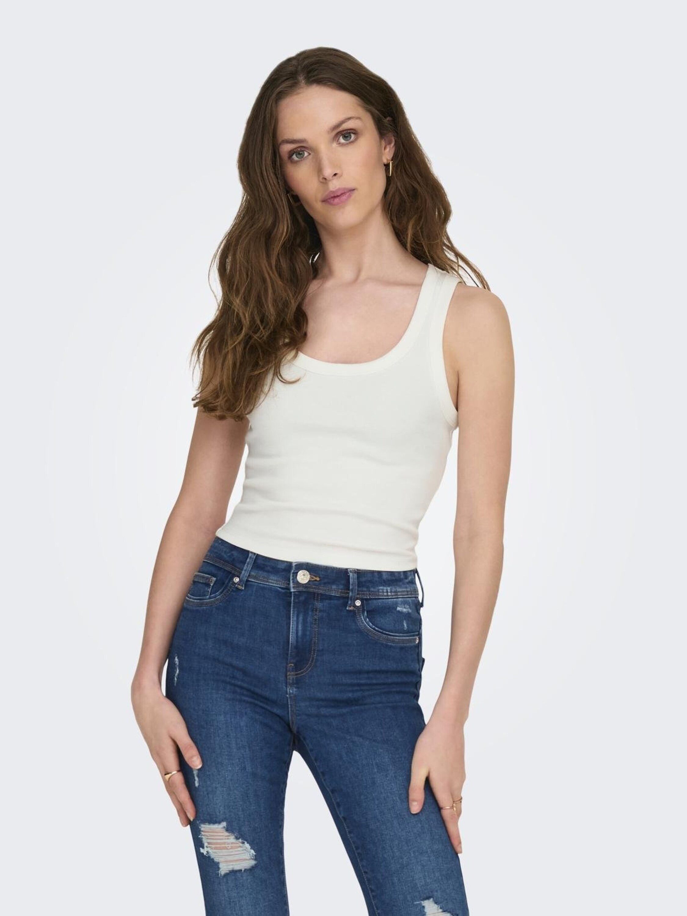 ONLY Shirttop ONLEasy (2-tlg) Plain/ohne Details – Bild 3 von 5