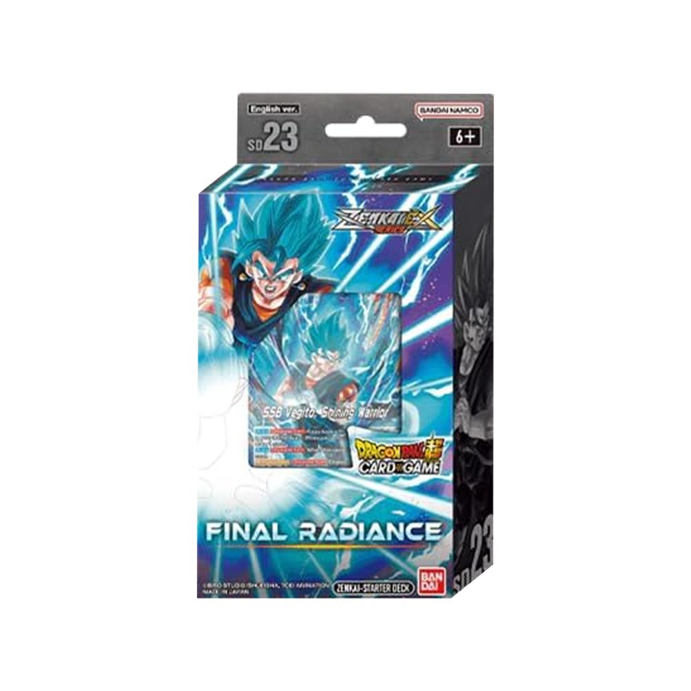 Bandai Sammelkarte Dragon Ball Final Radiance Starter Deck SD23 EN