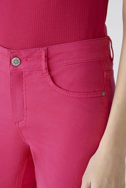 Oui Slim-fit-Jeans Caprihose slim fit, mid waist Nieten