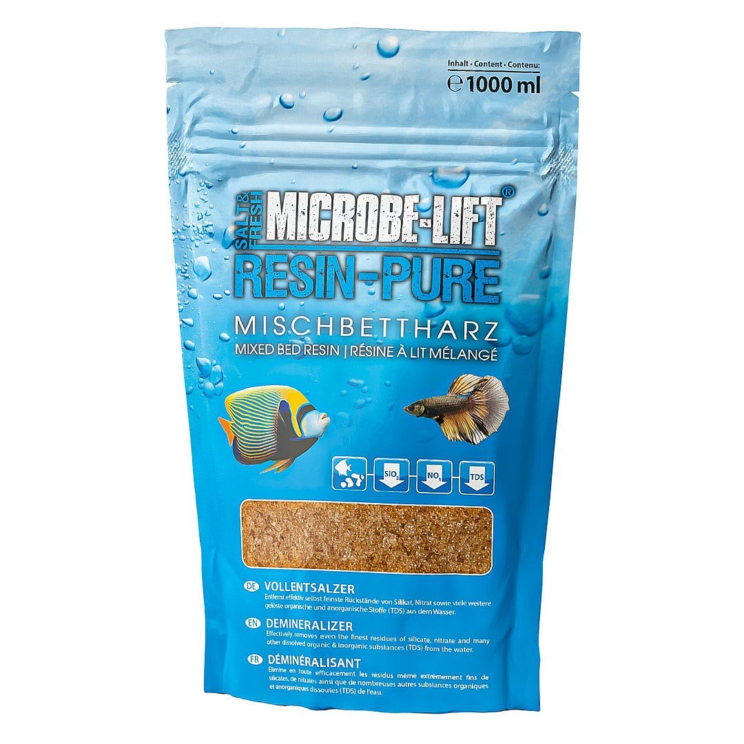 Aquarien-Substrat Microbe-Lift Vollentsalzer Resin-Pure 1000 ml