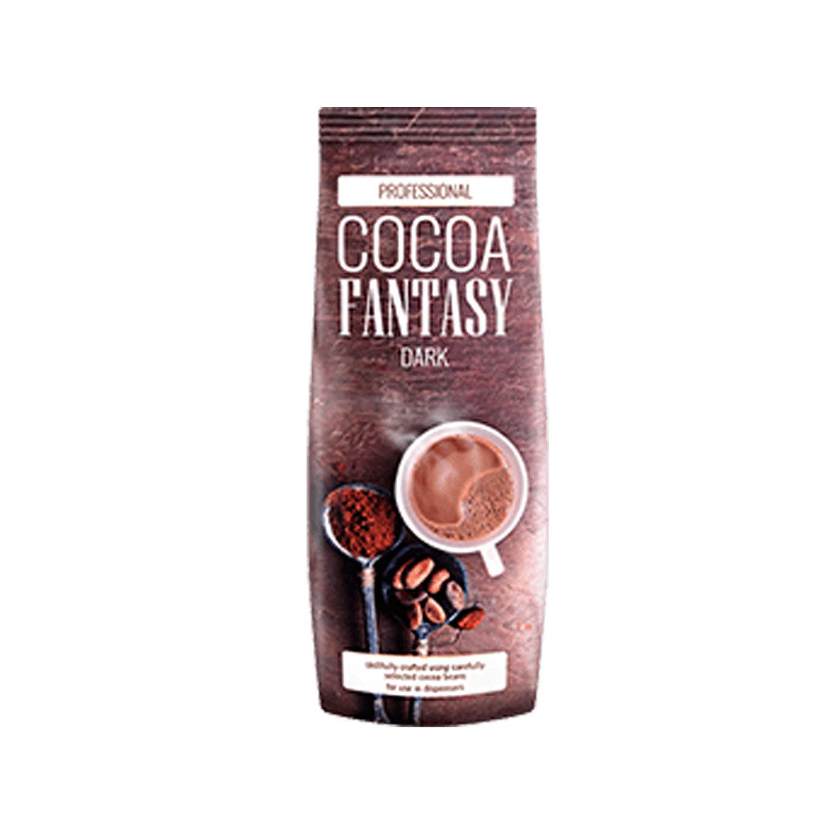 JACOBS Kakao, Jacobs Cocoa Fantasy Dark Kakaobohnen Feinste Trinkschokolade 1000g