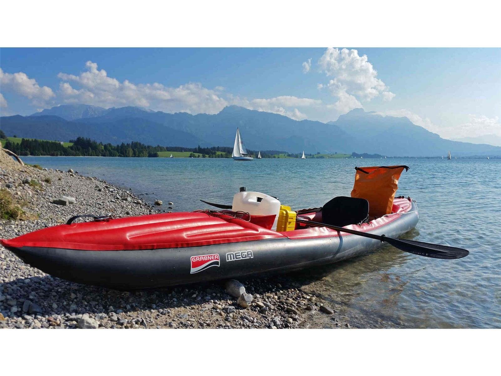 Grabner Tourenkajak Grabner Kayak BxL: MEGA (Set), aufblasbar, 90x500 Schlauchboot cm