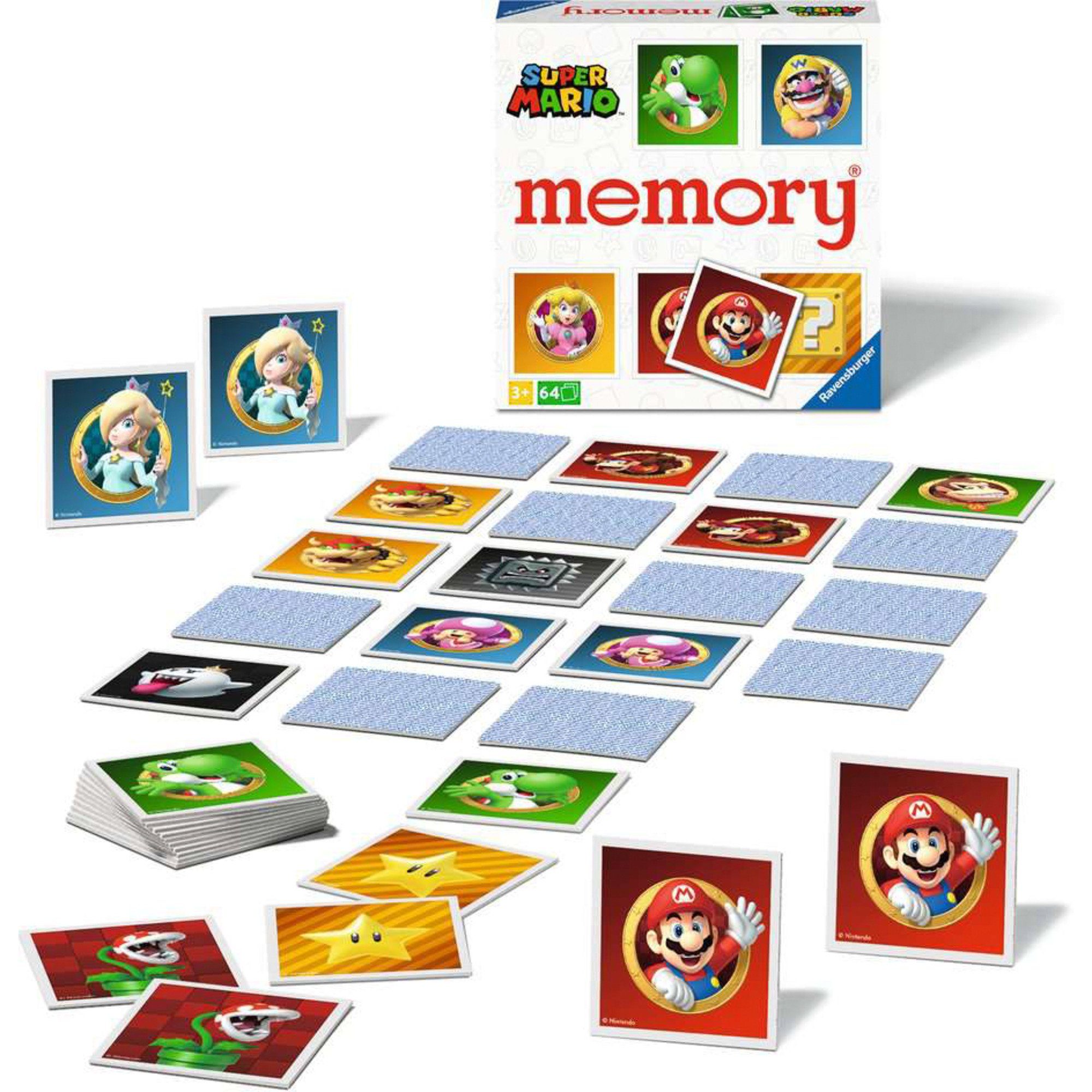 Ravensburger Spiel Ravensburger memory Super Mario, Gedächtnisspiel