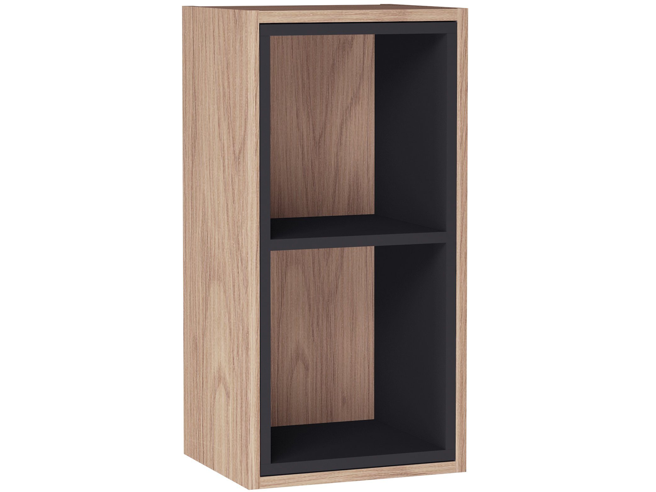loft24 Hängeregal Langley, Wandregal Regal 2 offene Fächer, FSC®-zertifiziert, Breite 30 cm