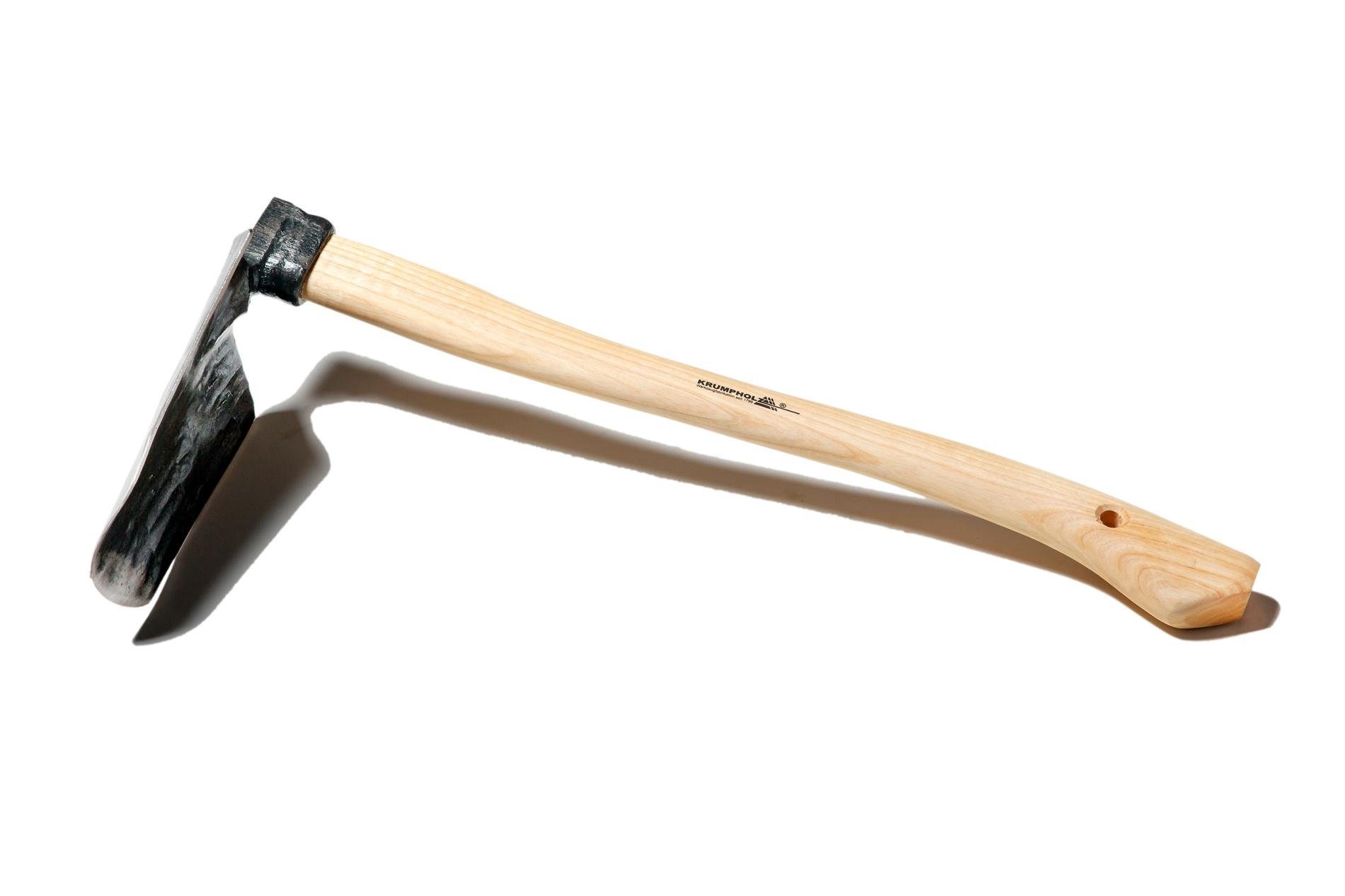 Krumpholz Gartenpflege-Set Krumpholz Handhacke, oval, mit Eschen-Kuhfußstiel (54 cm)
