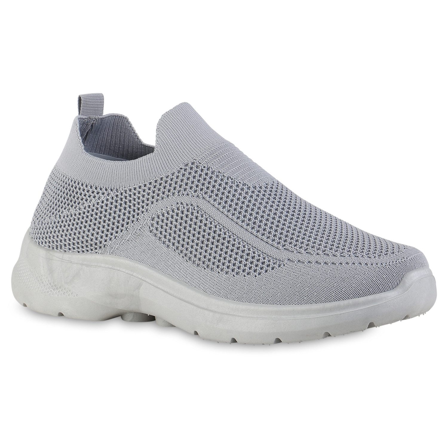 VAN HILL 841741 Laufschuh Herren Slip Ons Sportschuhe Sportliche Strick Pro günstig online kaufen