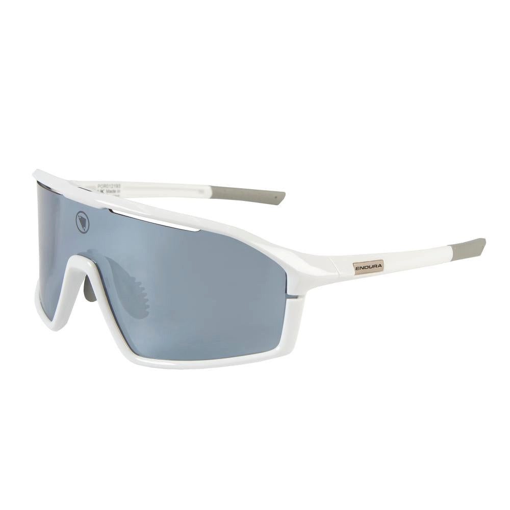 Endura Fahrradbrille Endura Gabbro II Brille weiß One Size - leichte Sportbrille mit UV-Sch