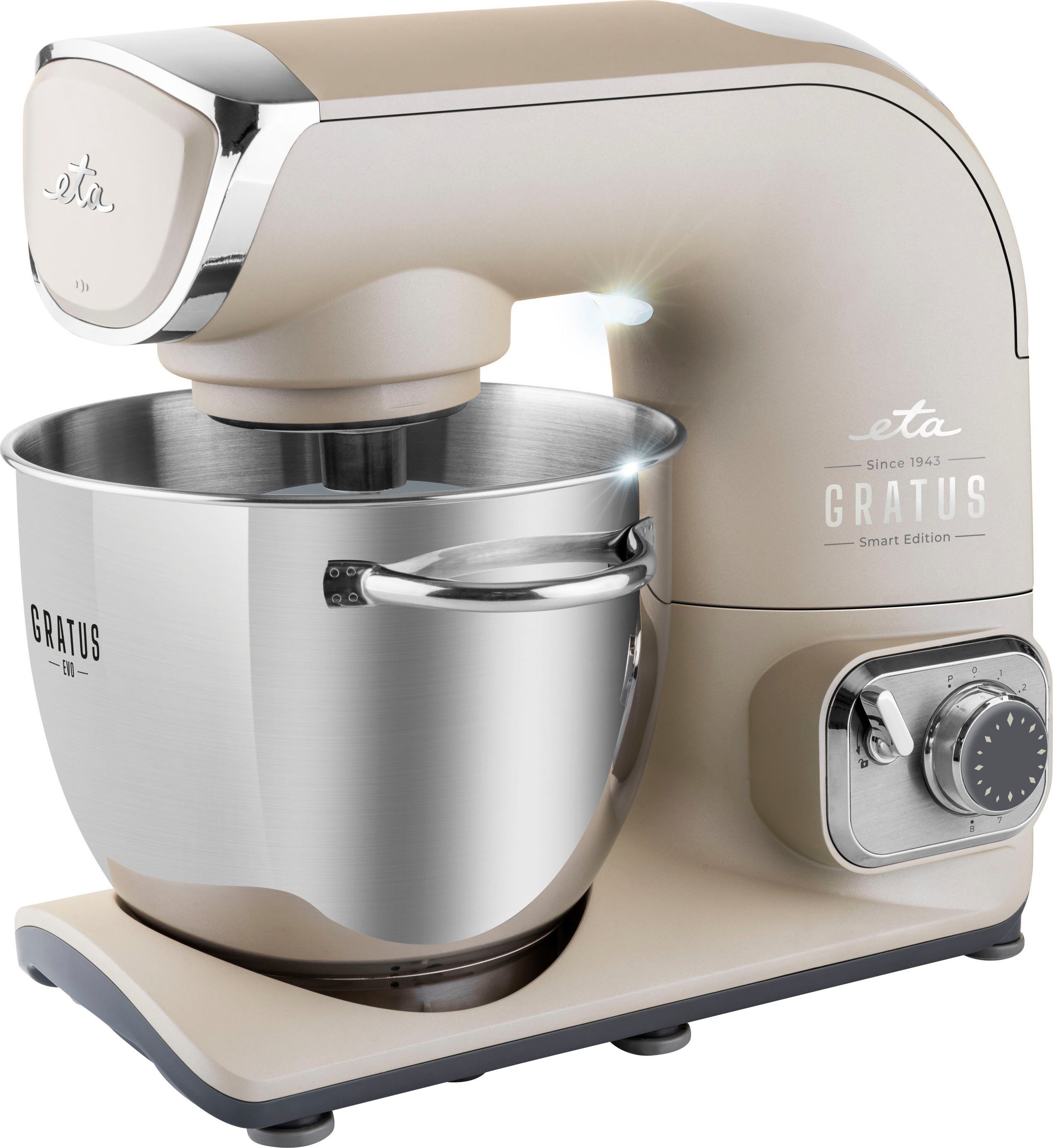 eta Küchenmaschine Gratus Evo Smart ETA102890025, 1500 W, 5,5 l Schüssel