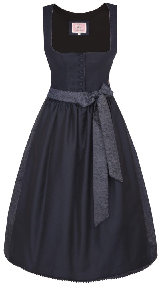MarJo Dirndl Dirndl Ellgau 70cm Länge blau günstig online kaufen