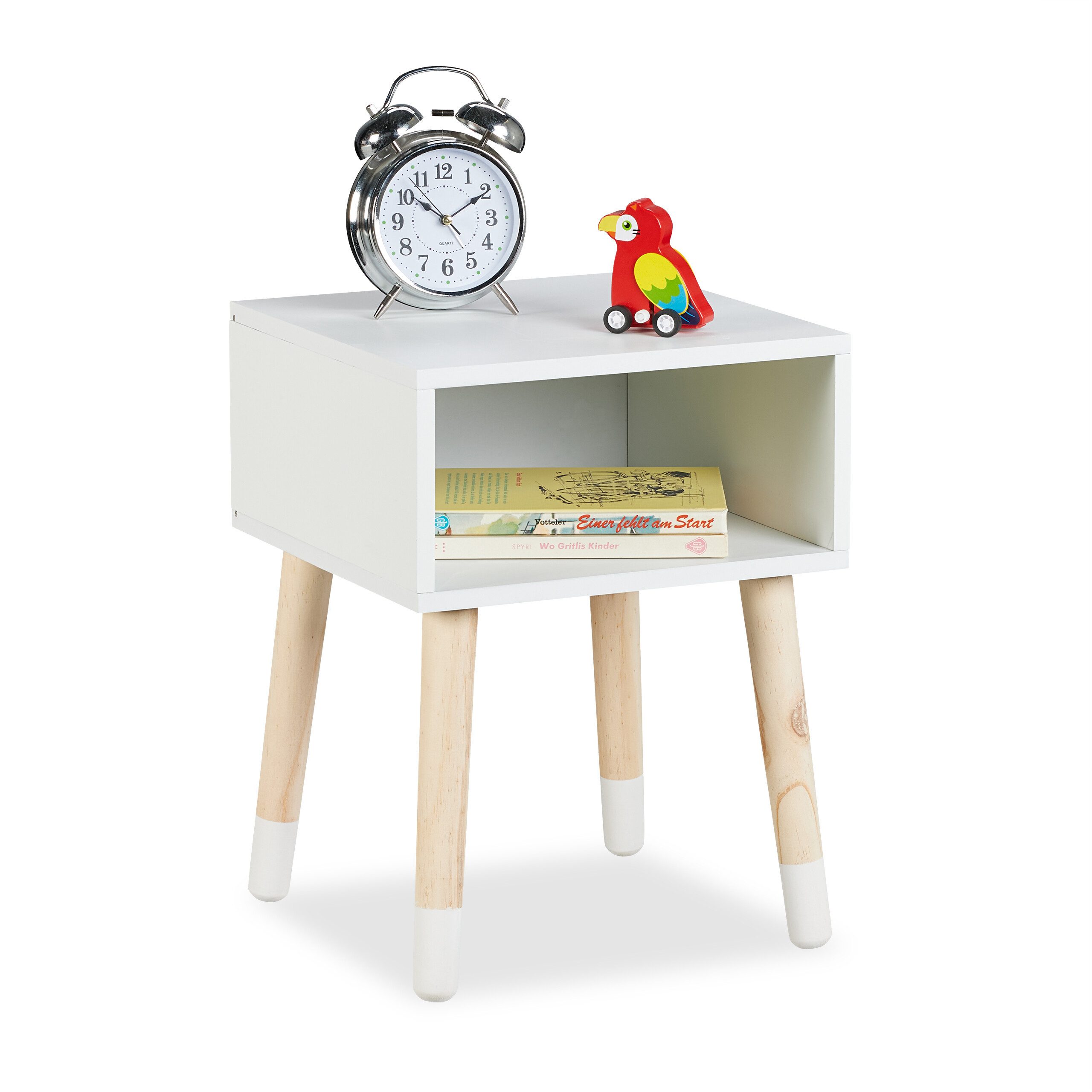 relaxdays Nachttisch für Kinder mit offenem günstig online kaufen