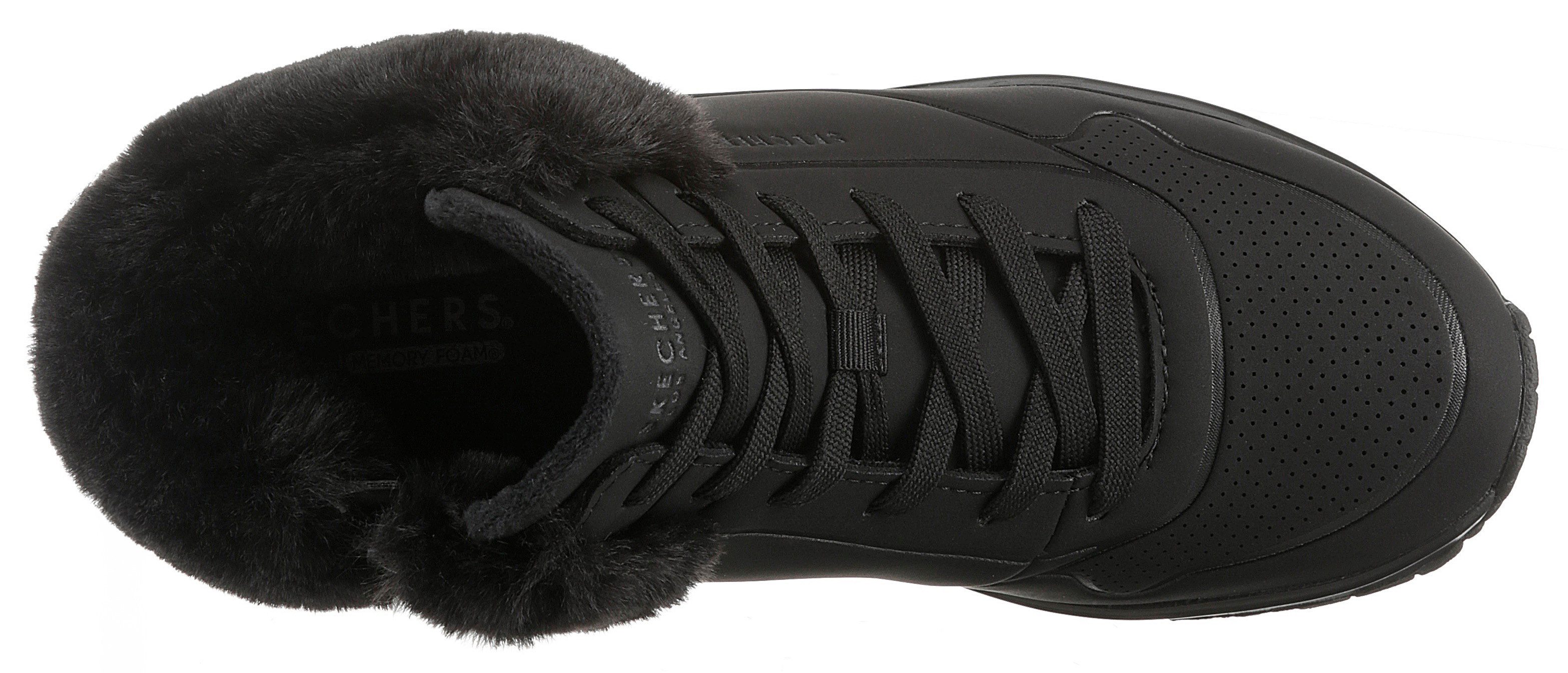 Skechers ESS - STREET GIRLS Winterboots, Schnürstiefel mit Skech-Air®-Zwischensohle mit Luftkissendämpfung