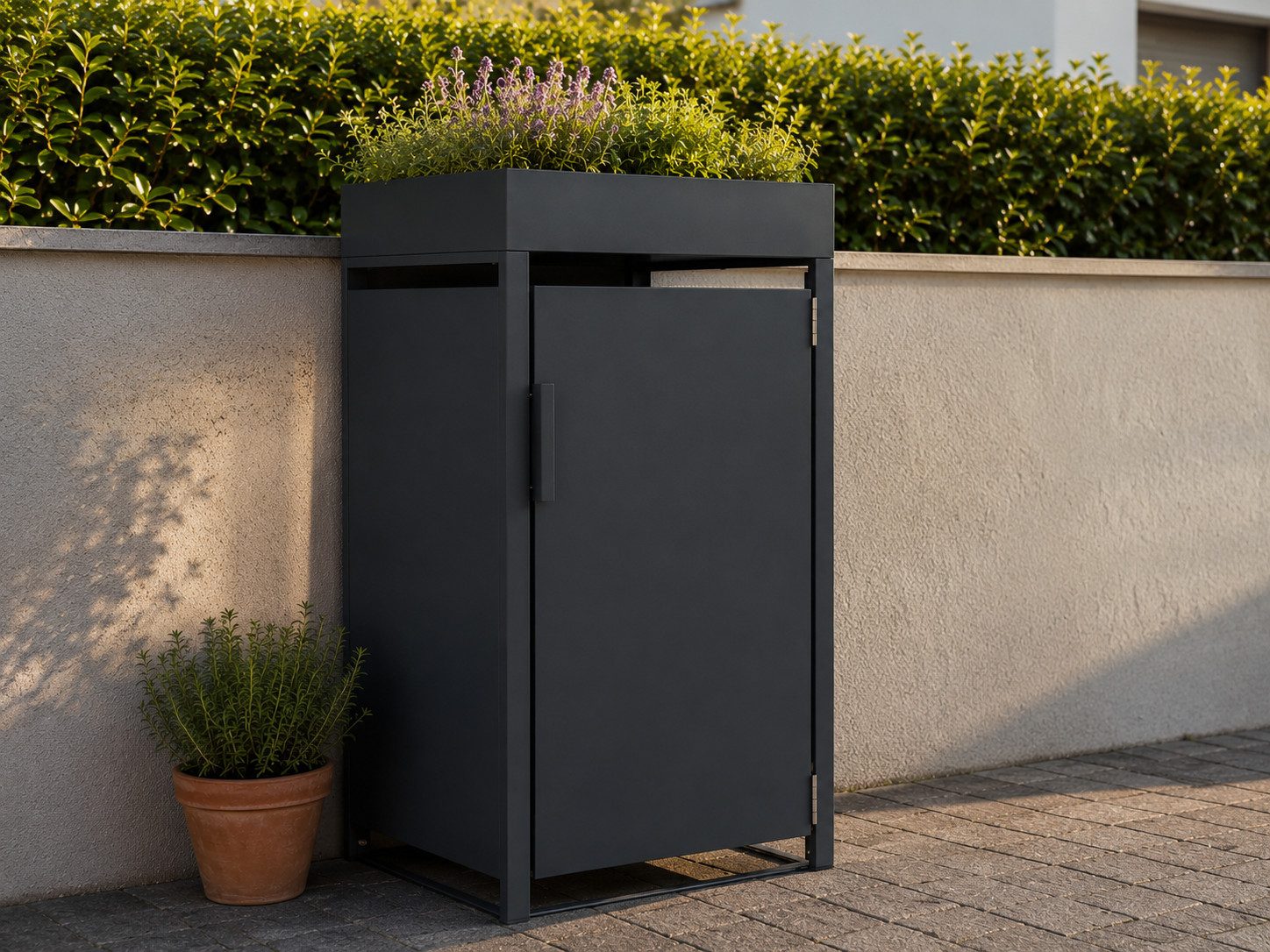 Mülltonnenbox Blaustern