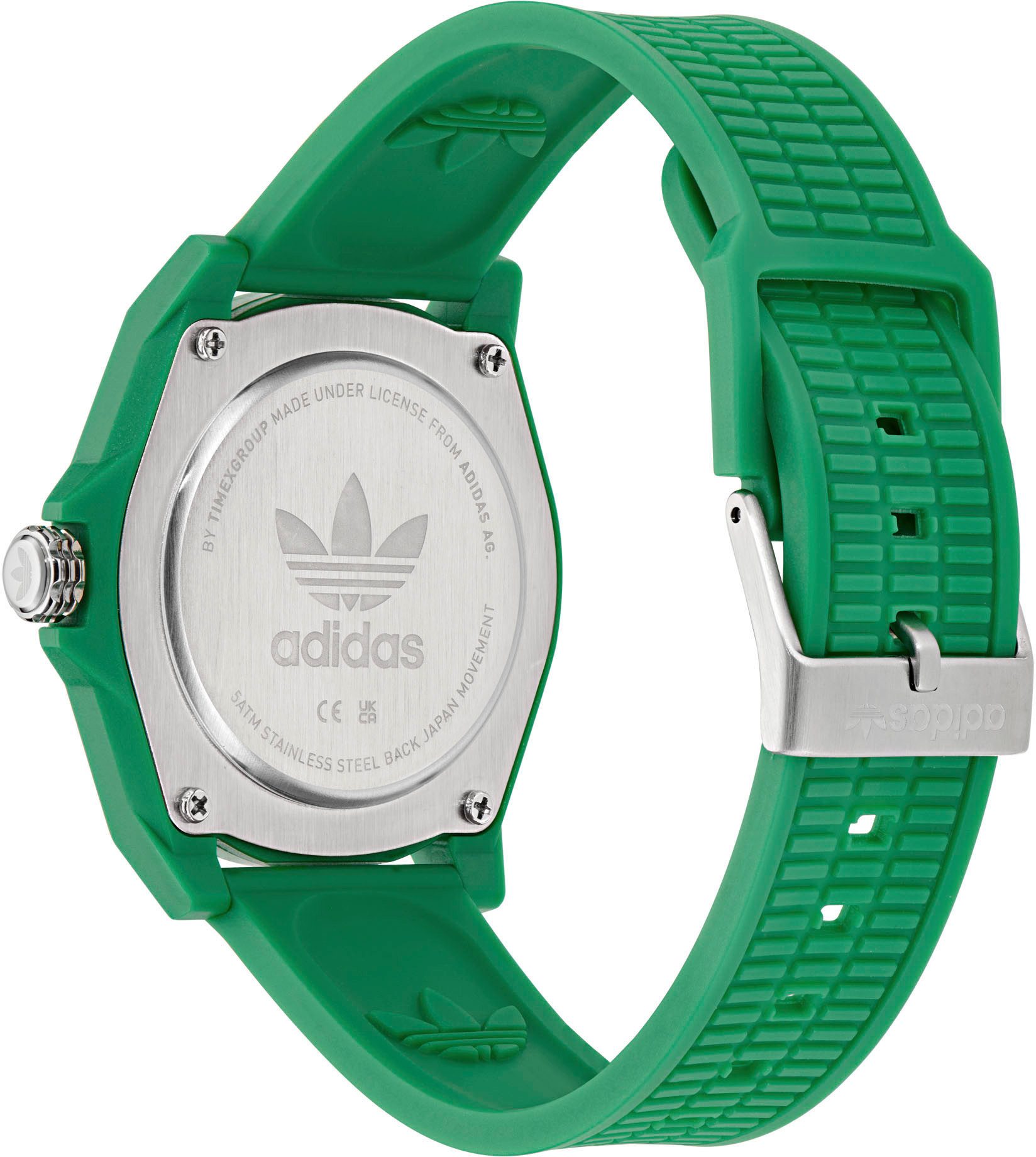 adidas Originals Quarzuhr PROJECT FOUR AOST245722I, Armbanduhr, Herrenuhr, Damenuhr, unisex, Resinarmband