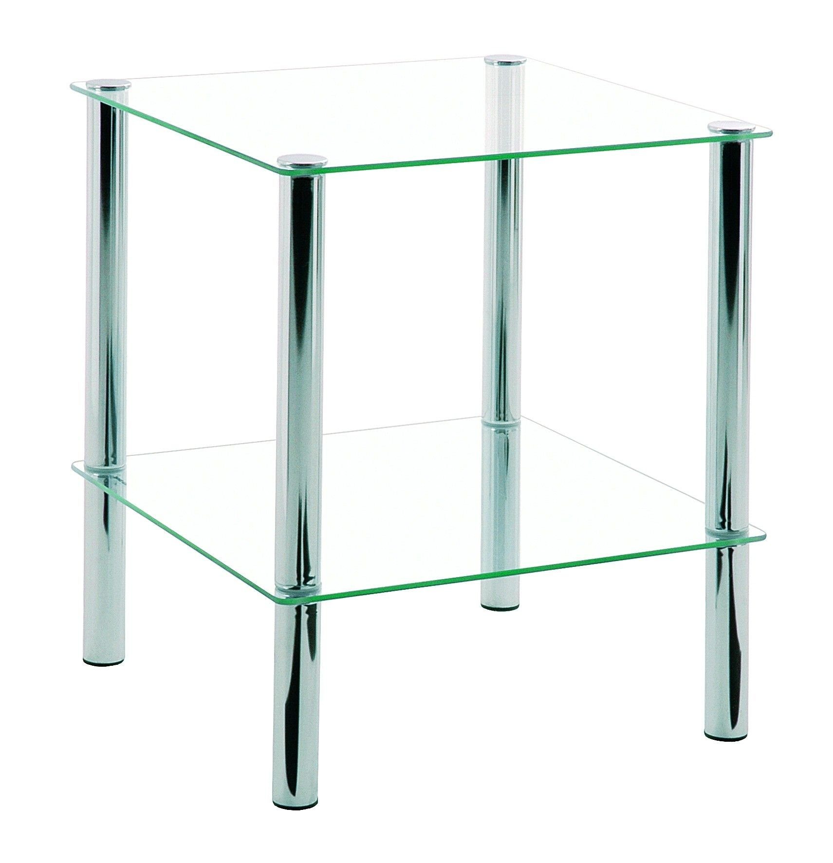 Beistelltisch HAKU Möbel Beistelltisch BHT 39x47x39 cm grau Kaffeetisch Laptoptisch