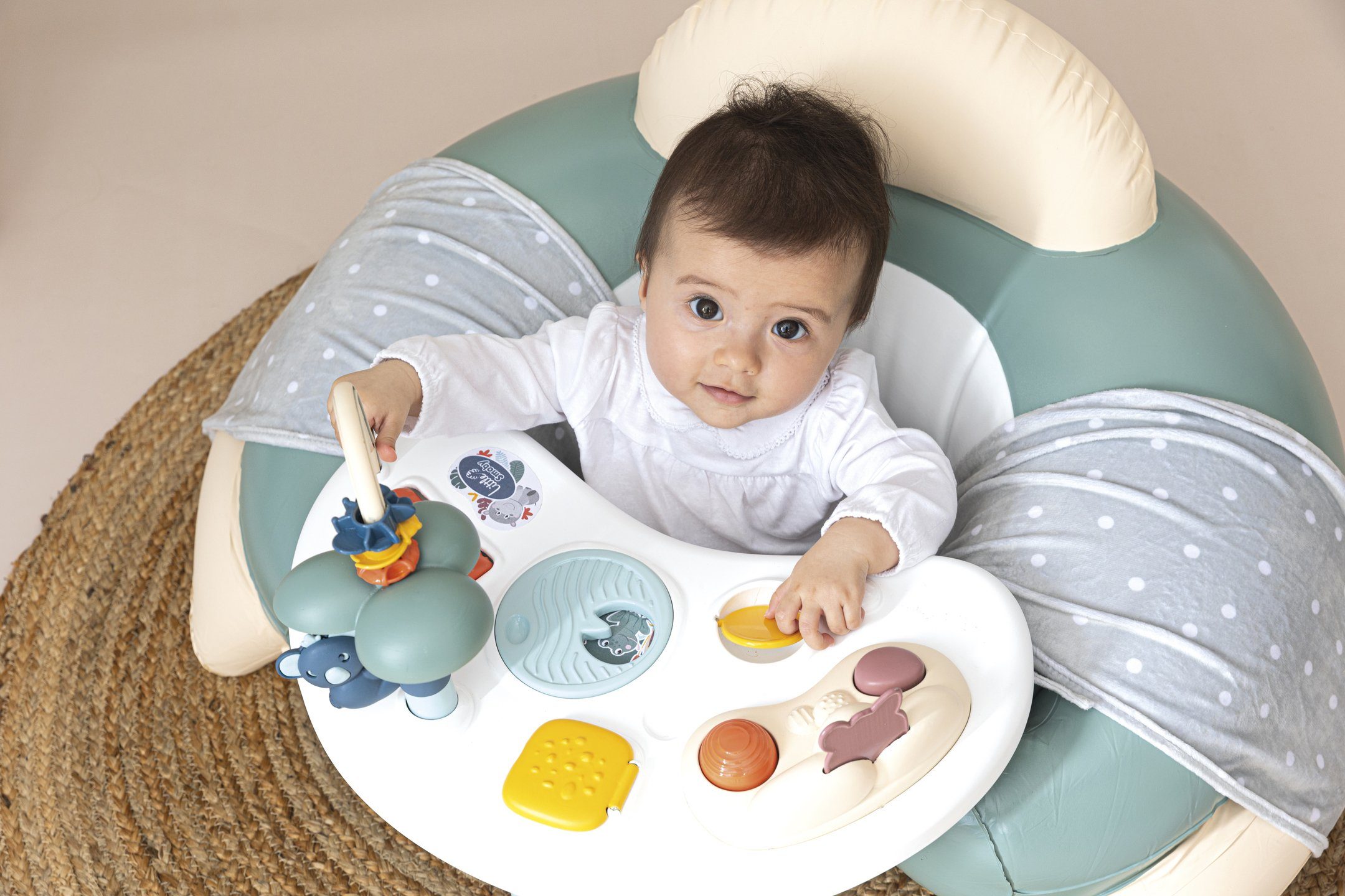 Babysitz Activity-Tisch Little Smoby, Smoby Cosy mit Spieltisch
