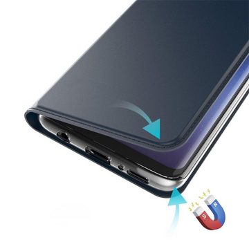 CoolGadget Handyhülle Magnet Case Handy Tasche für Samsung Galaxy J4 Plus 6 Zoll, Hülle Klapphülle Ultra Slim Flip Cover für Samsung J4 Plus Schutzhülle