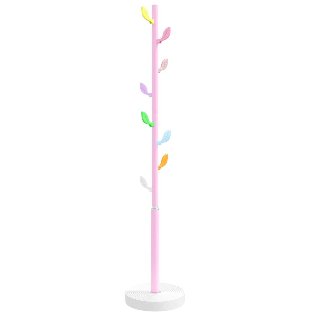 vidaXL Garderobenständer Garderobenständer Rosa 172 cm Pulverbeschichtetes Eisen, (1 St) – Bild 4 von 5
