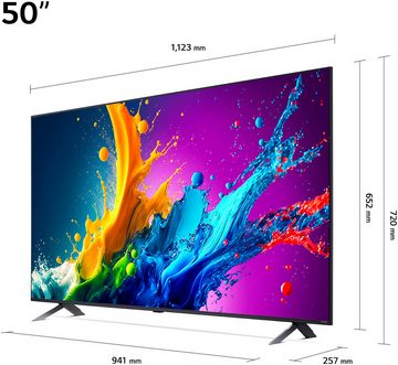 LG 50QNED80T6A QNED-Fernseher (126 cm/50 Zoll, 4K Ultra HD, Smart-TV)