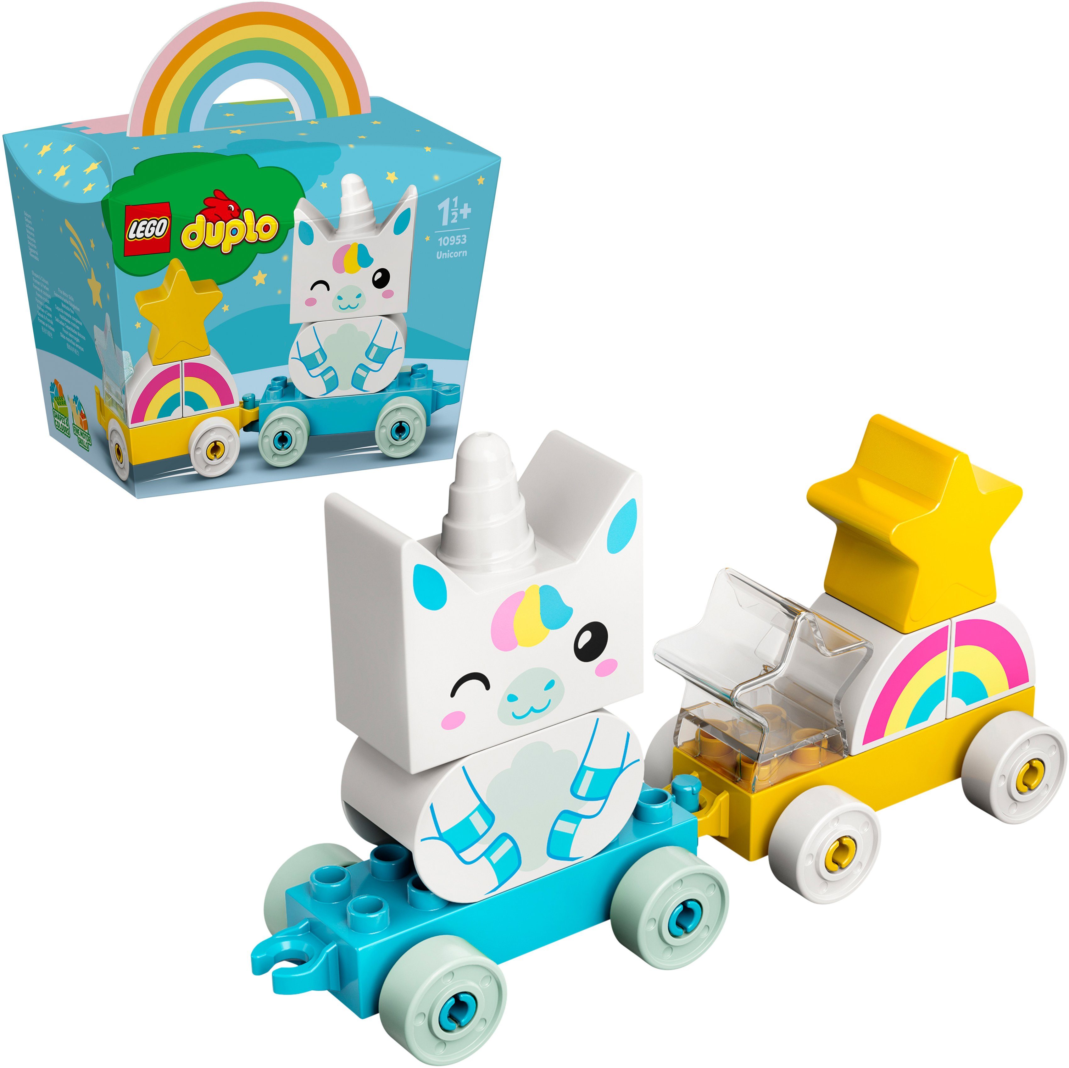Image of LEGO 10953 Mein erstes Einhorn Bausatz, Mehrfarbig
