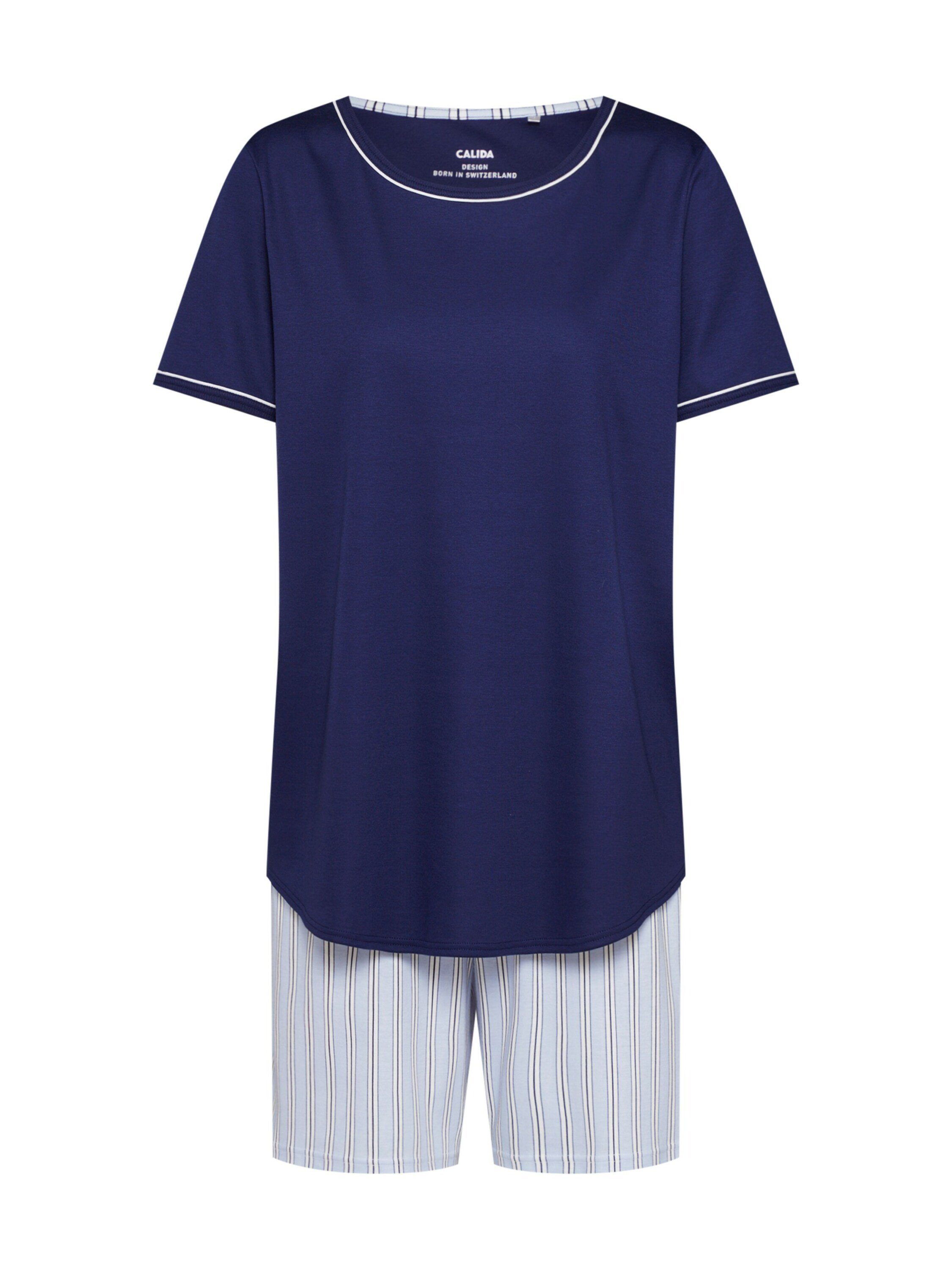 CALIDA Schlafanzug Sweet Dreams (1 tlg) Plain/ohne Details peacoat blue | BH-Sets