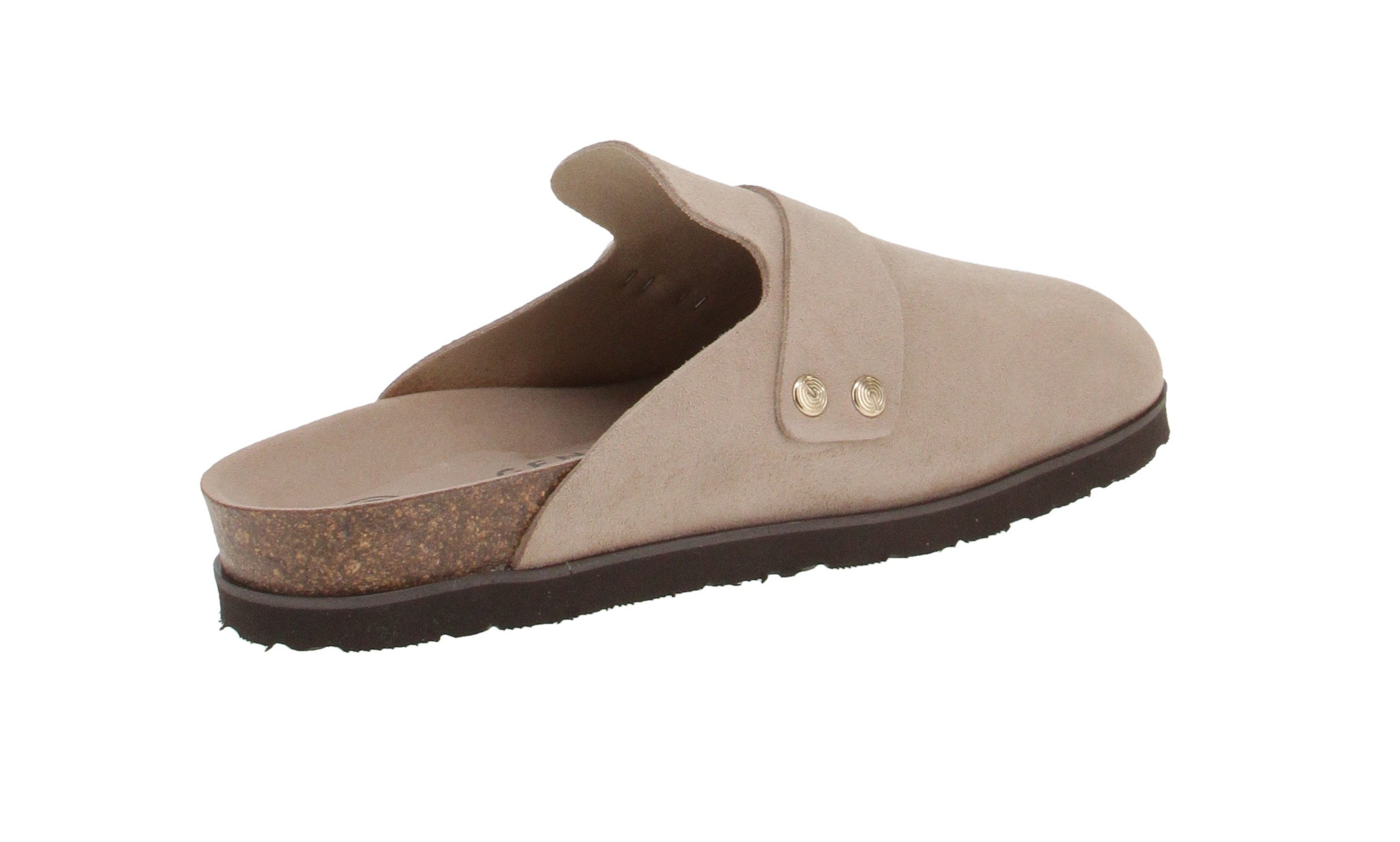 GENUINS Genuins G104346 Izar Velour - Damen Schuhe Hausschuhe - Sand Hausschuh