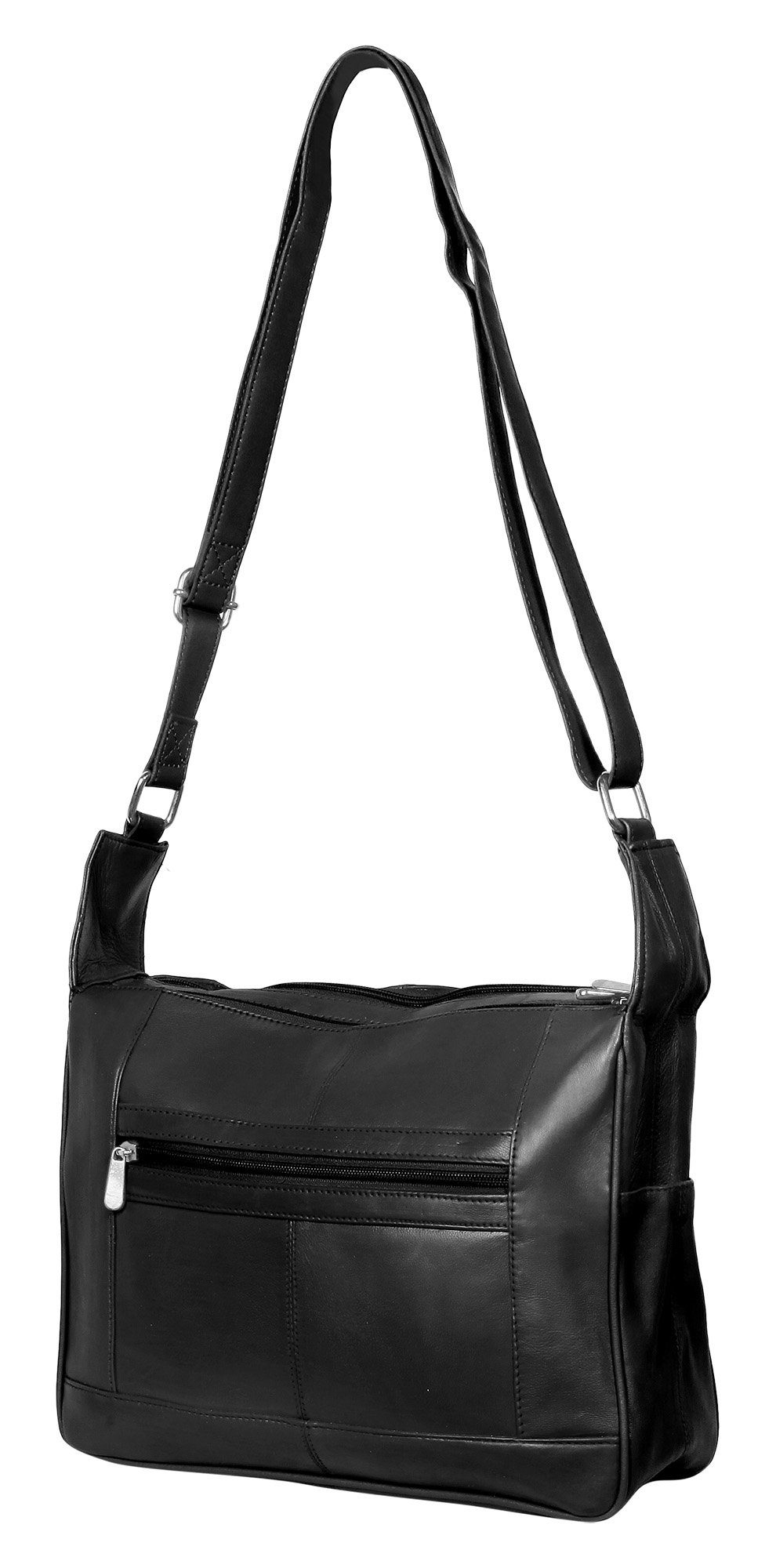 Leonardo Verrelli Umhängetasche Perla Damen Tasche Ledertasche aus Echtleder