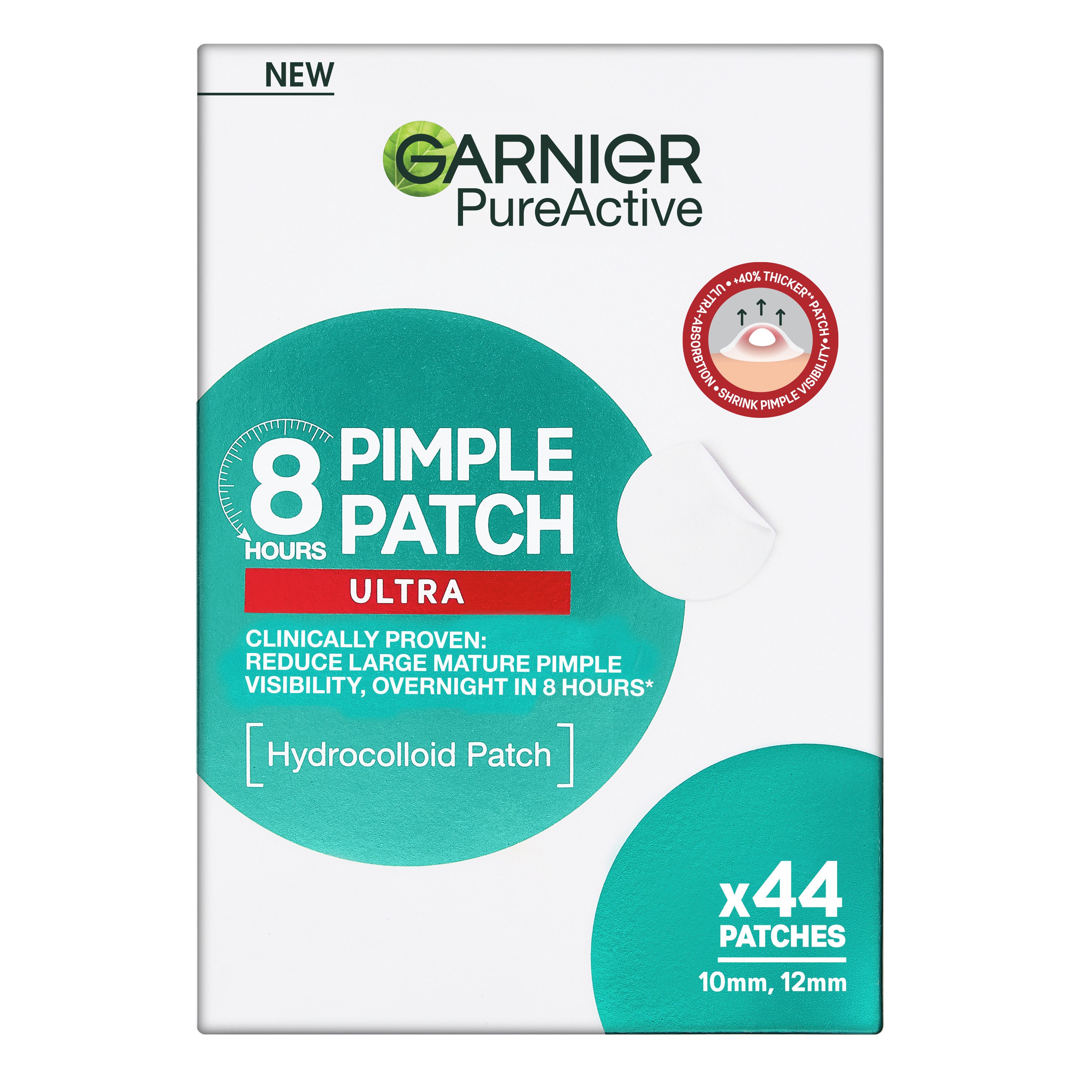 GARNIER Pickel-Tupfer Garnier Pure Active Pimple Patch Ultra