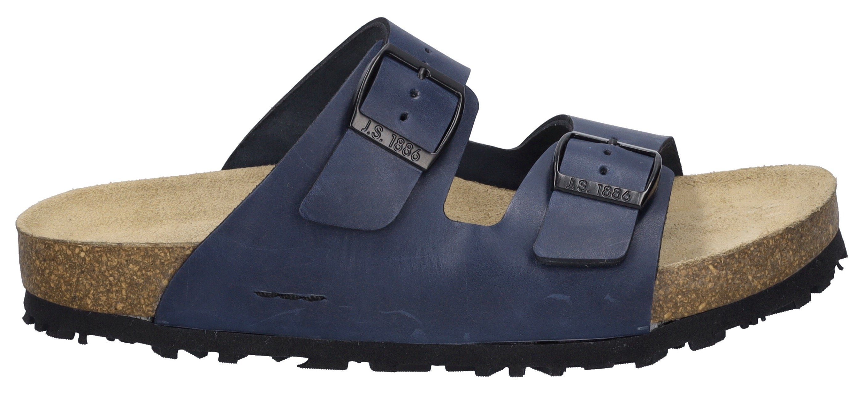 Josef Seibel Hermine 01 Pantolette, Plateau Sandale, Sommerschuh, Hausschuh mit komfortablem Fußbett