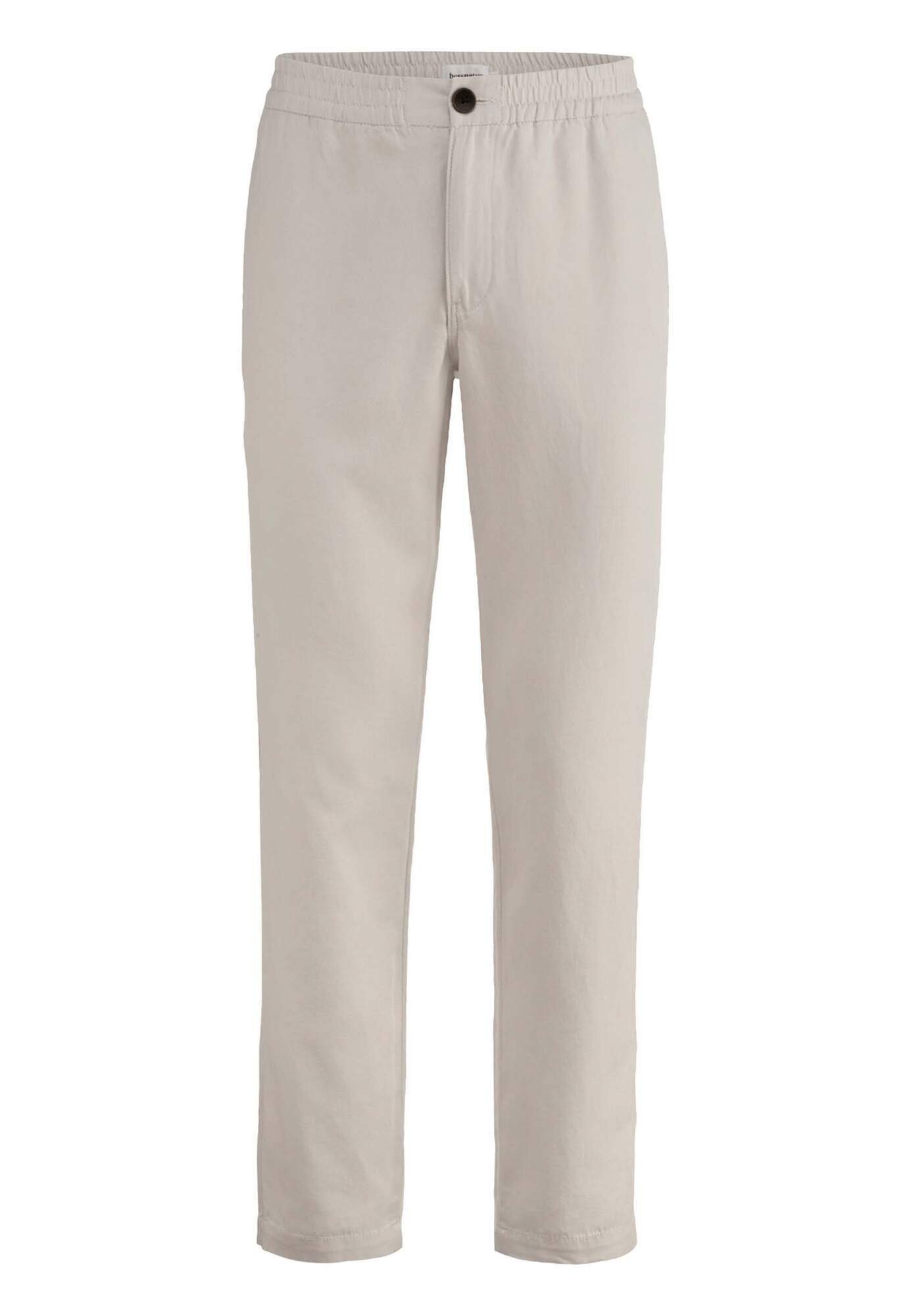 Hessnatur Stoffhose aus Bio-Baumwolle mit Leinen günstig online kaufen