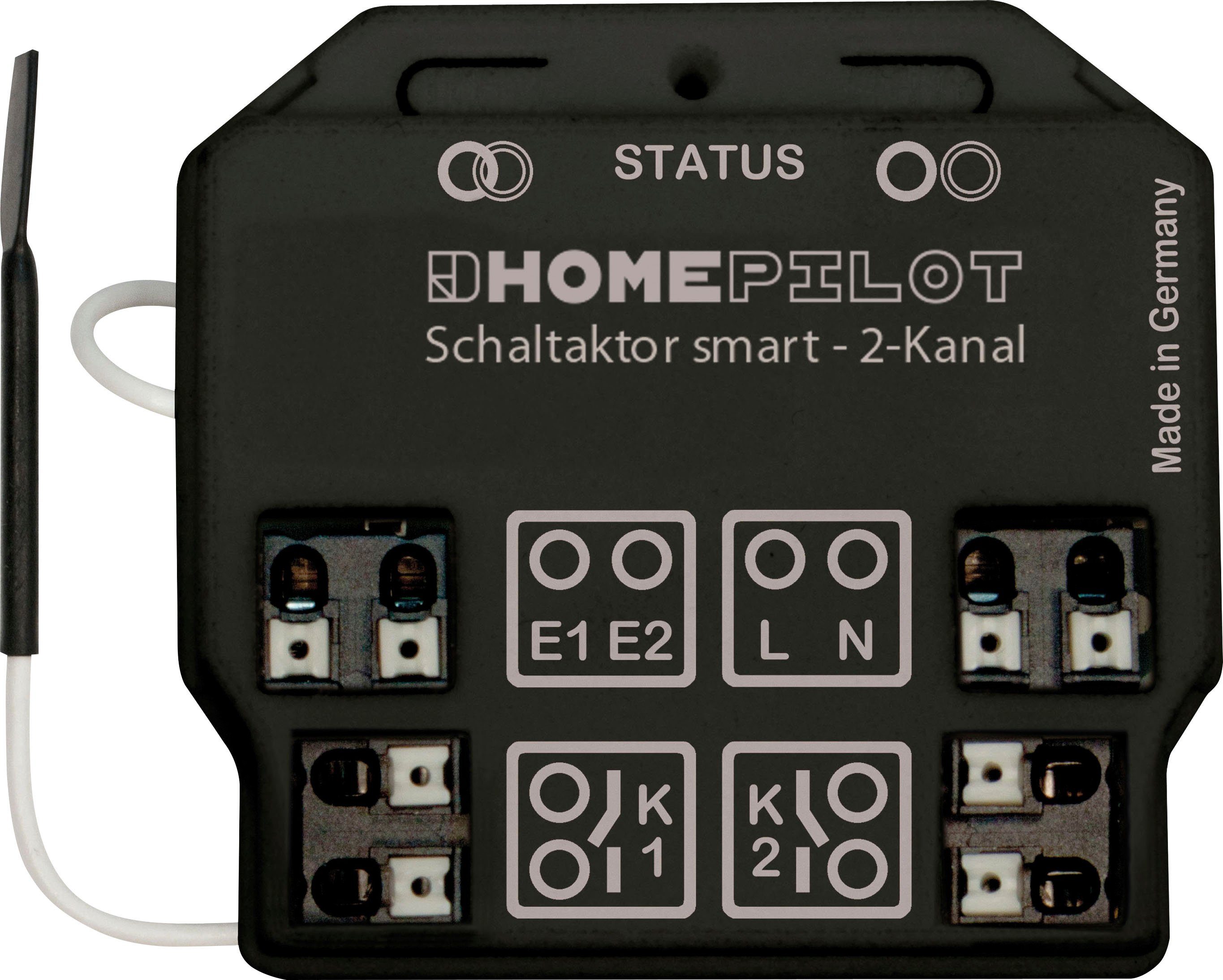 HOMEPILOT Schalter Schaltaktor smart 2-Kanal