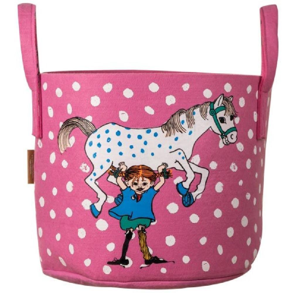 Pippi Aufbewahrungskorb Pink The Horse L) And Kinderregal Muurla (17