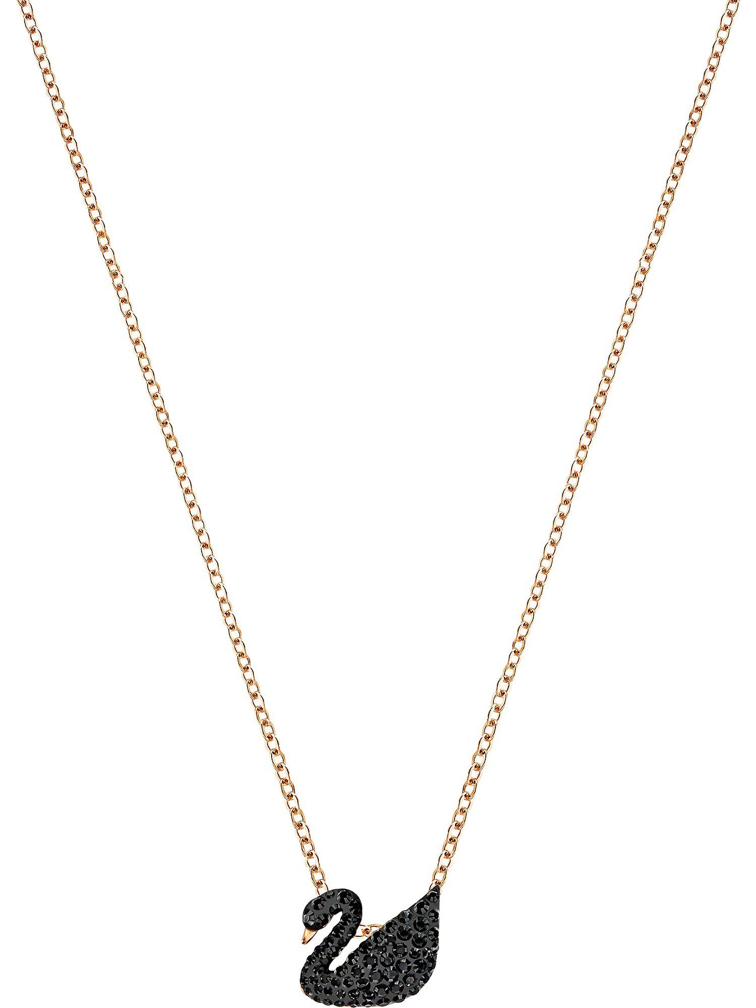 Swarovski Collier Swarovski Damen-Kette Metall Swarovski-Kristall