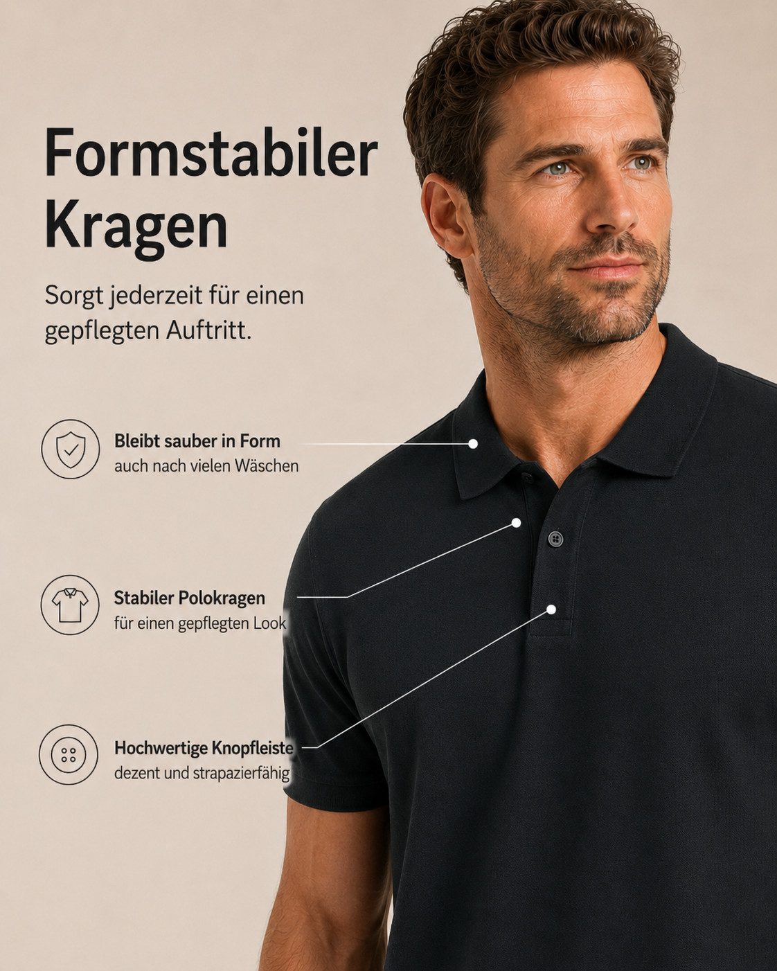 Sitztgut Poloshirt Premium Cotton Polo T-Shirt (1-tlg)