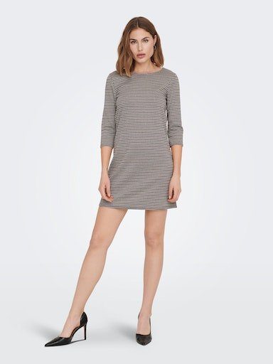 ONLY Jerseykleid ONLBRILLIANT 3/4 CHECK DRESS Sommerkleid