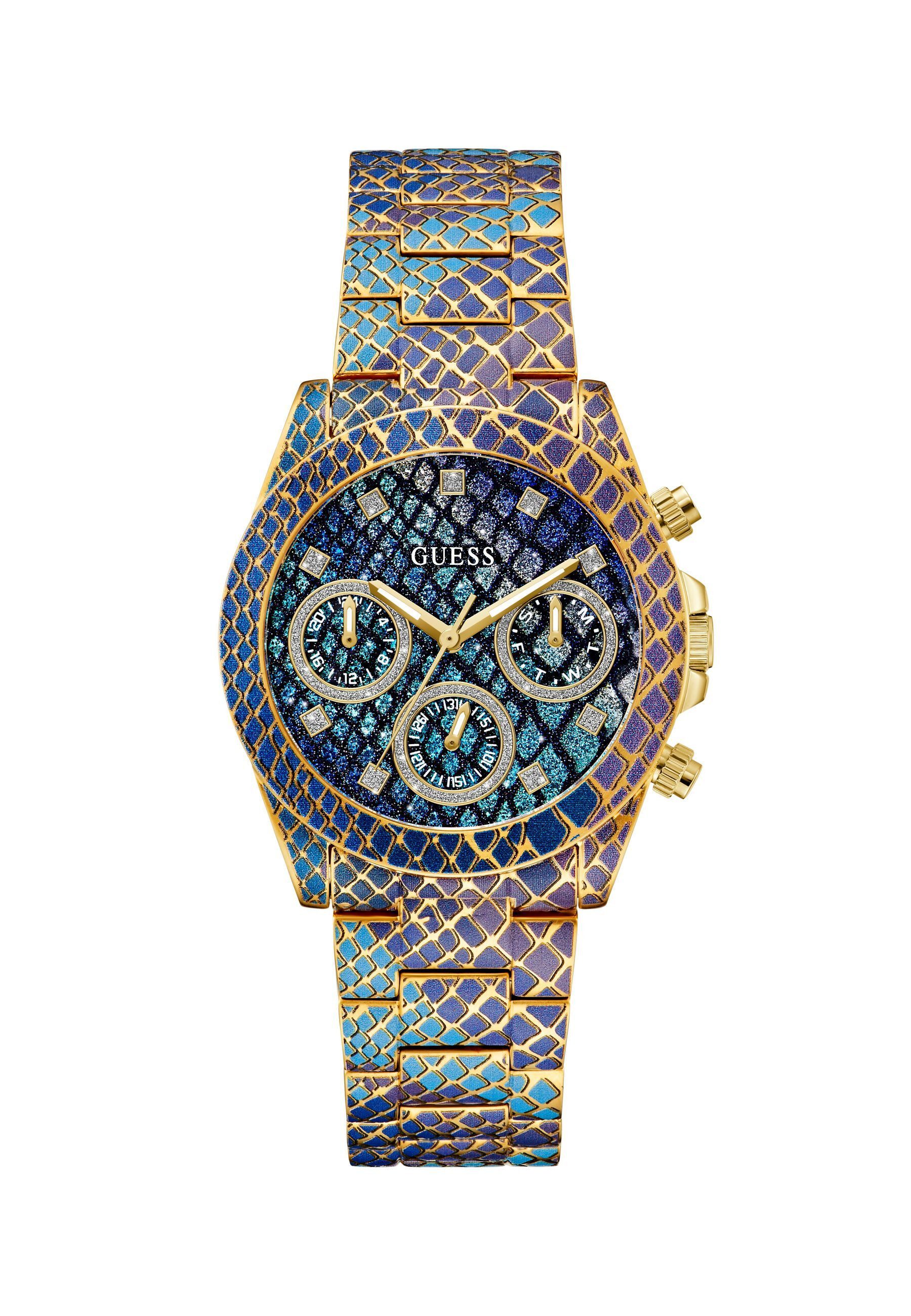 Guess Quarzuhr SERPENTINA, (1-tlg., Not a set – not applicable to this product), Multifunktion