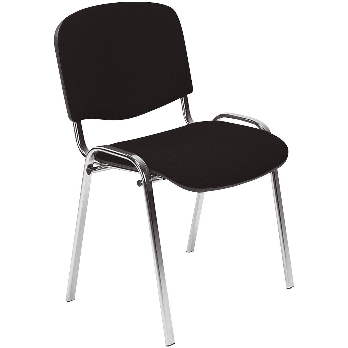 Nowy Styl Besucherstuhl Besucherstuhl ISO CR - ohne Armlehnen schwarz.