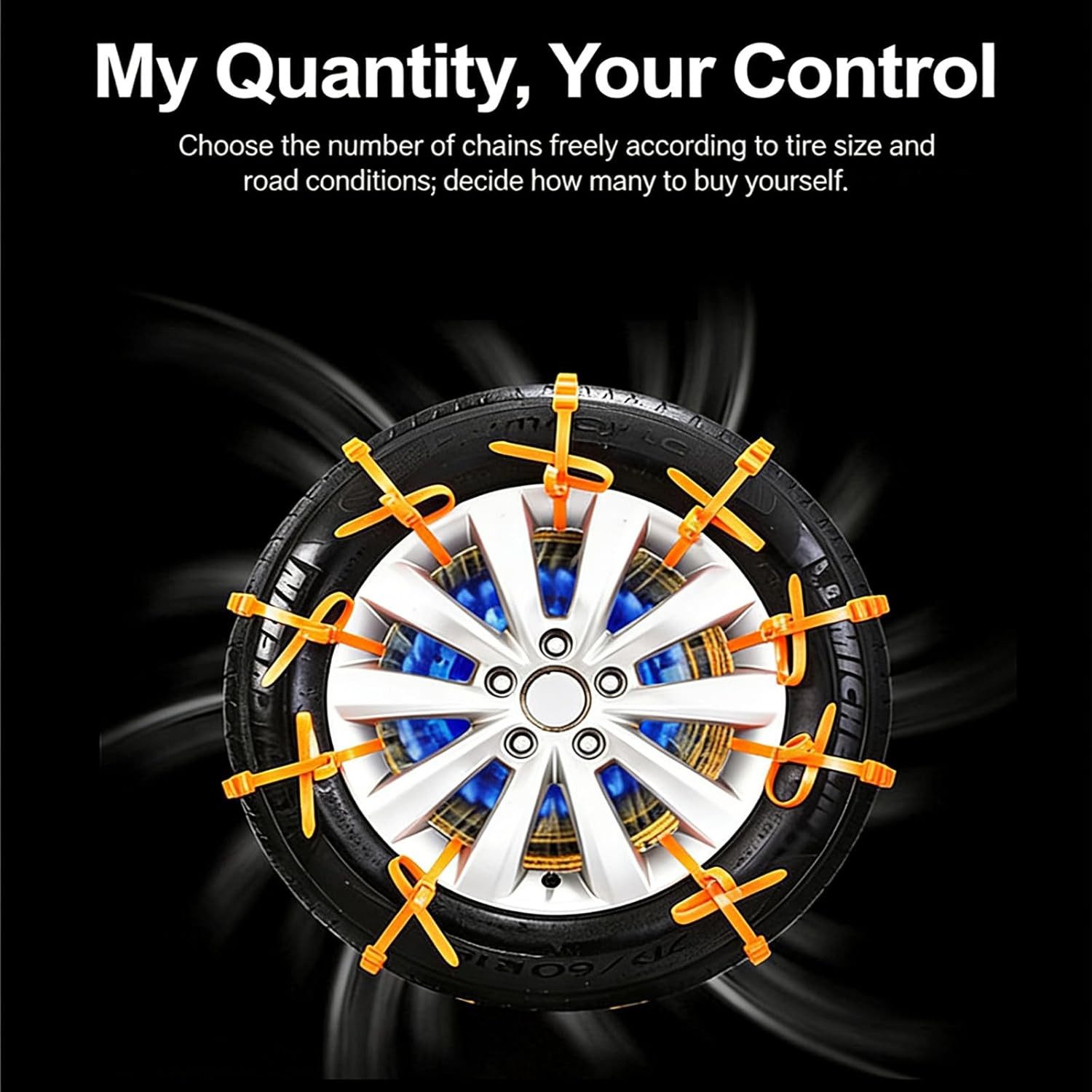FELIXLEO Schneeketten Ideal für Outdoor-Abenteurer, Reisende und tägliche Pendler, (1-tlg)