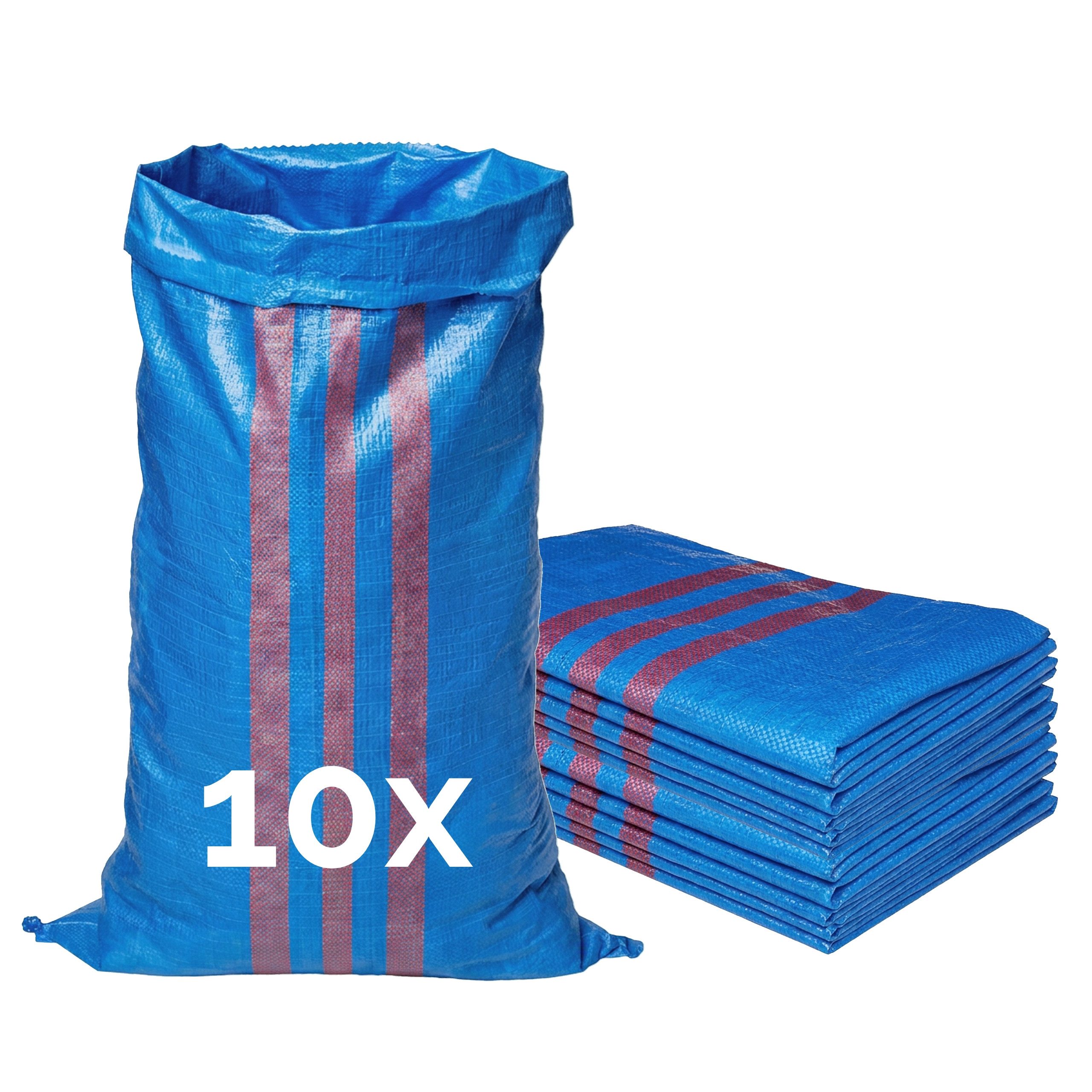 Garronda Gewebesack Polypropylensack für Sand, Lagerung, reißfest, 25 und 50 kg GD-0161