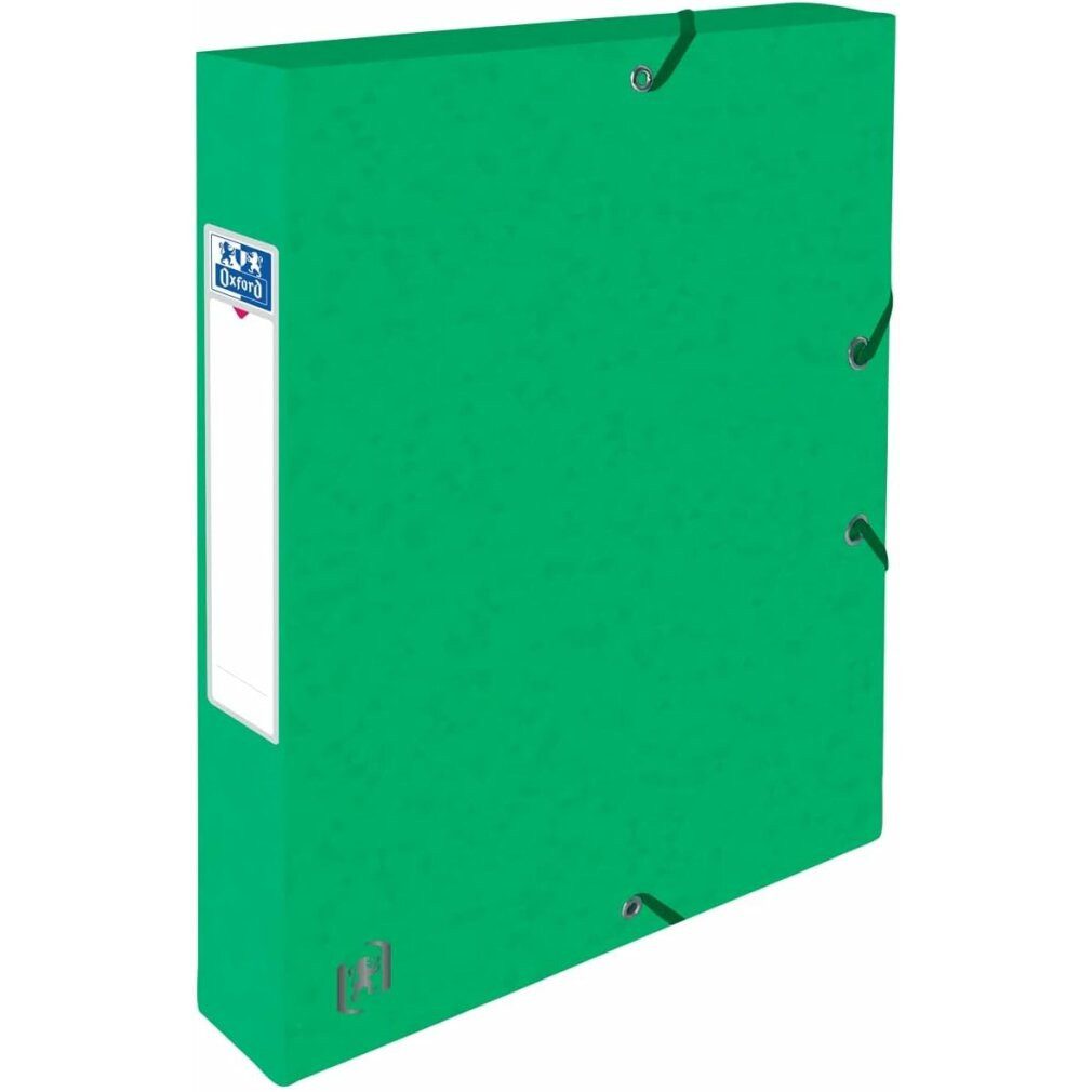 Präsentationsordner Heftbox TOP FILE+ 4,0 cm grün