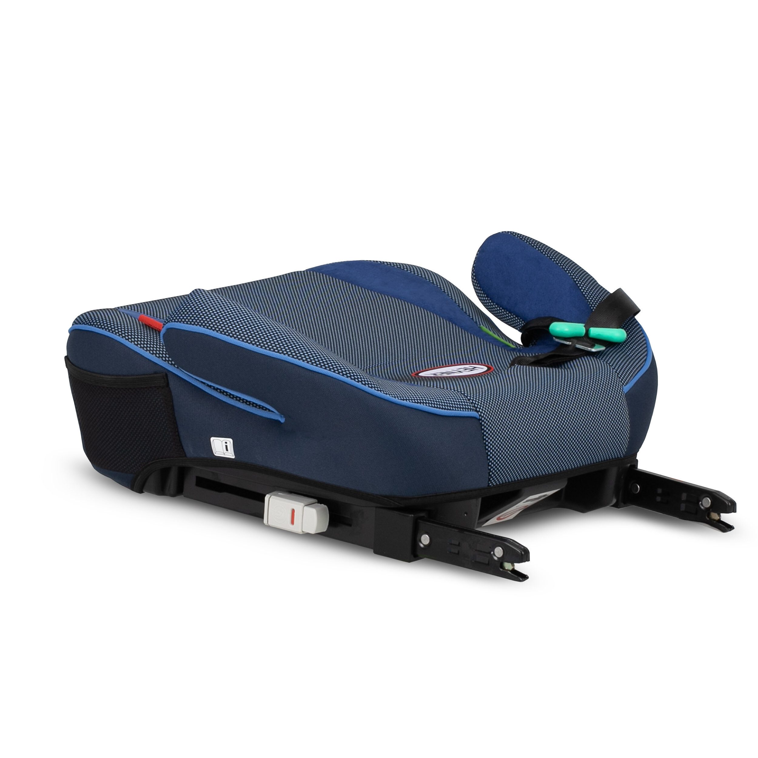 HEYNER Autokindersitz Sitzerhöhung Kindersitz Autokindersitz mit ISOFIX Norm R129 I-Size, ab: ab 6 Jahren, (1-tlg), Autogurt
