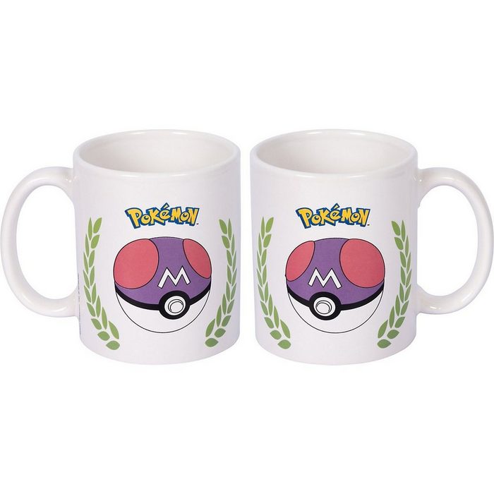 ak tronic Tasse Keramik-Tasse Pokémon Meisterball 325 ml