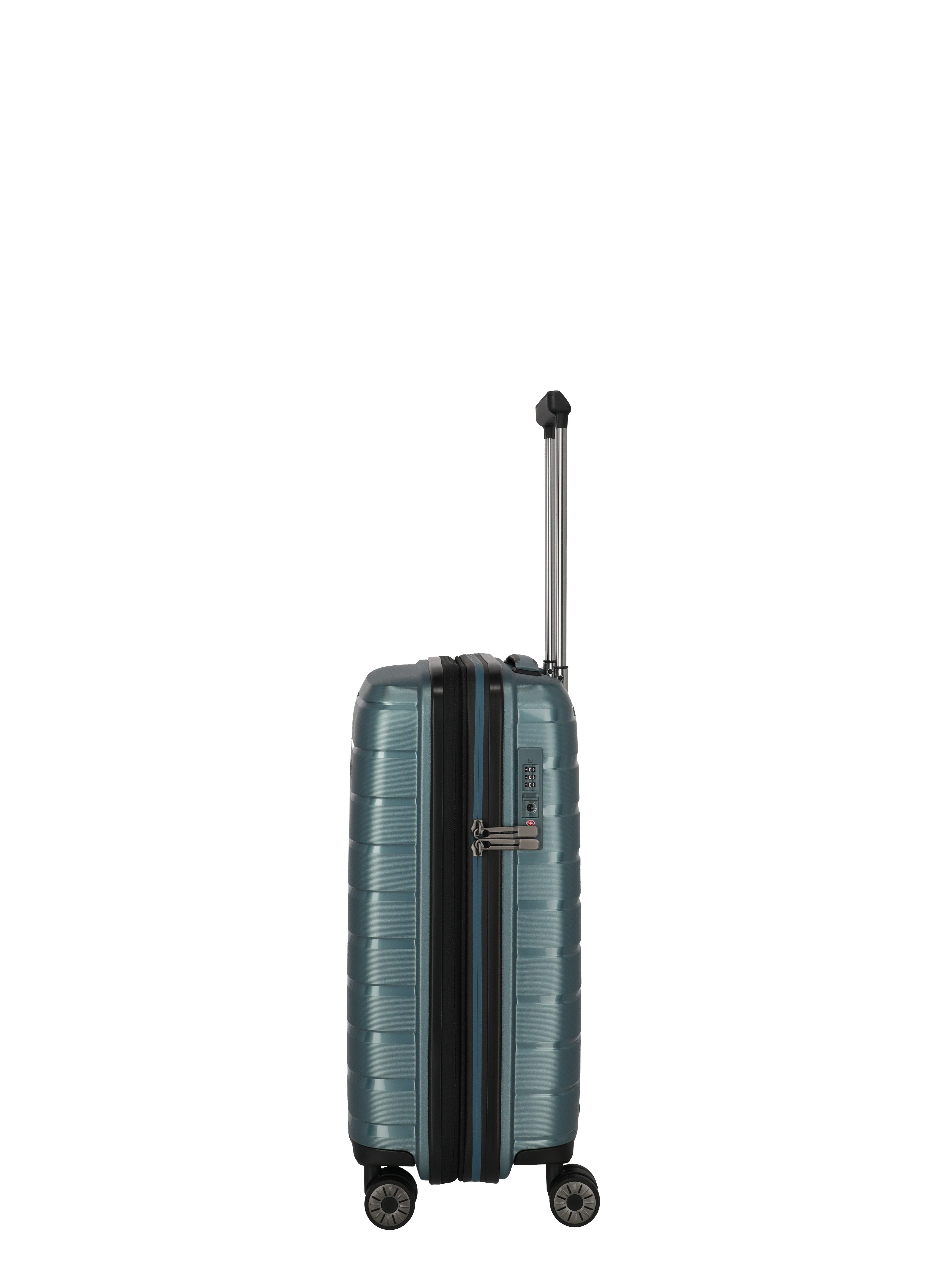 travelite Trolley AIR BASE Reisekoffer Hartschale, 4 Rollen, kratzresistenter Oberfläche und cleverer Innenaufteilung