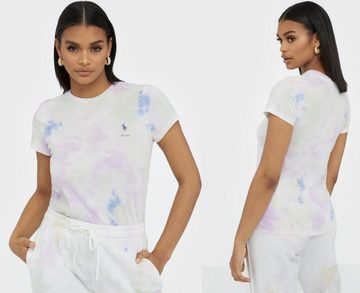 Polo Ralph Lauren T-Shirt POLO RALPH LAUREN TIE-DYE Paint-Splatter T-shirt Batik Shirt Top Bluse