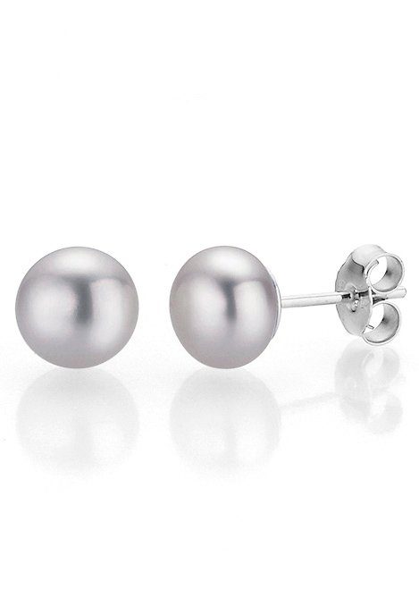 Firetti Perlenohrringe Schmuck Geschenk Ohrschmuck Perle, Made in Germany - mit Süßwasserzuchtperle
