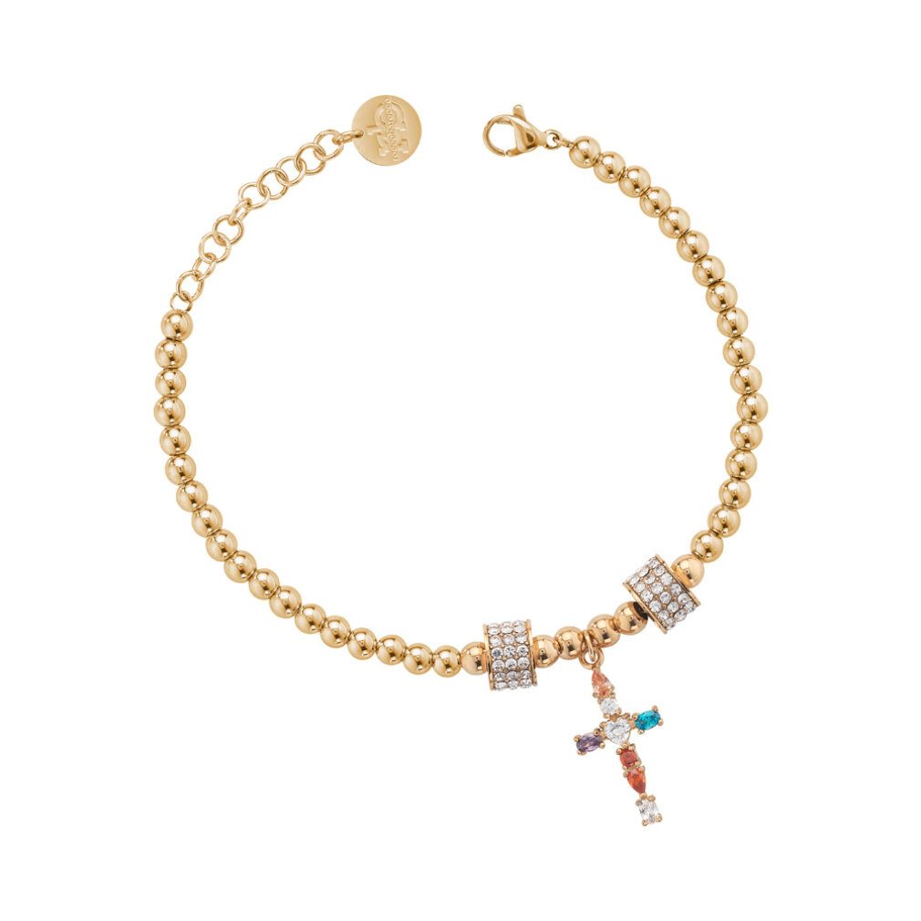 Roccobarocco Kette mit Einhänger Damen Armband RBJ0024GP