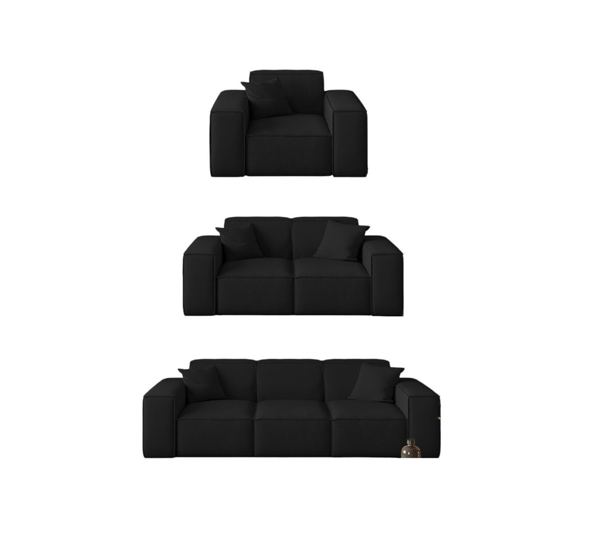 Fun Möbel Polstergarnitur Sofaset Designersofa CELES günstig online kaufen